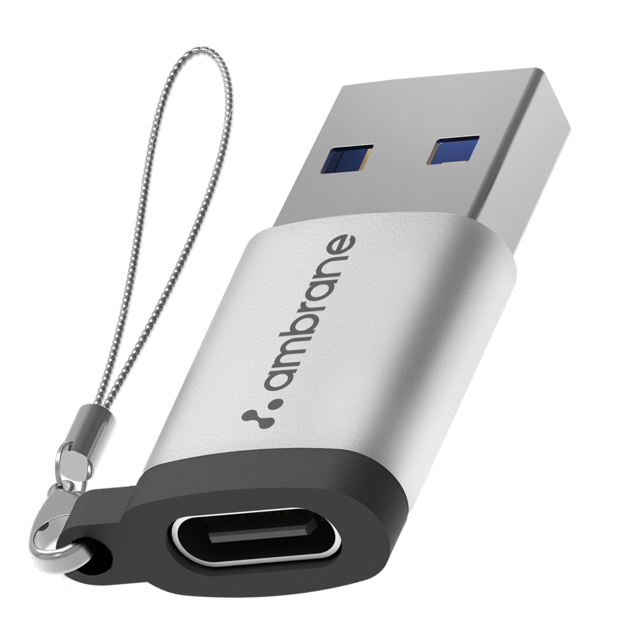 AMBRANE USB Type C Female to USB Male OTG Adapter with 5 Gbps HighSpeed Data Transfer, Compatible with Laptops, Tablets, Smartp