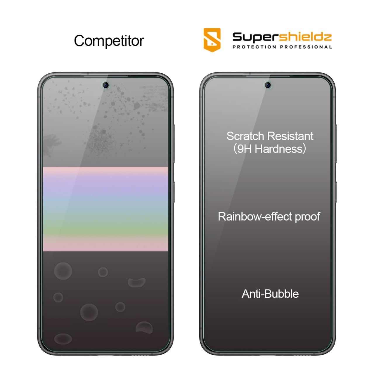 Supershieldz (3 Pack) Designed For Samsung (Galaxy S23 Fe) [Fe Model Only] Tempered Glass Screen Protector, 0.33Mm, Anti Scratch