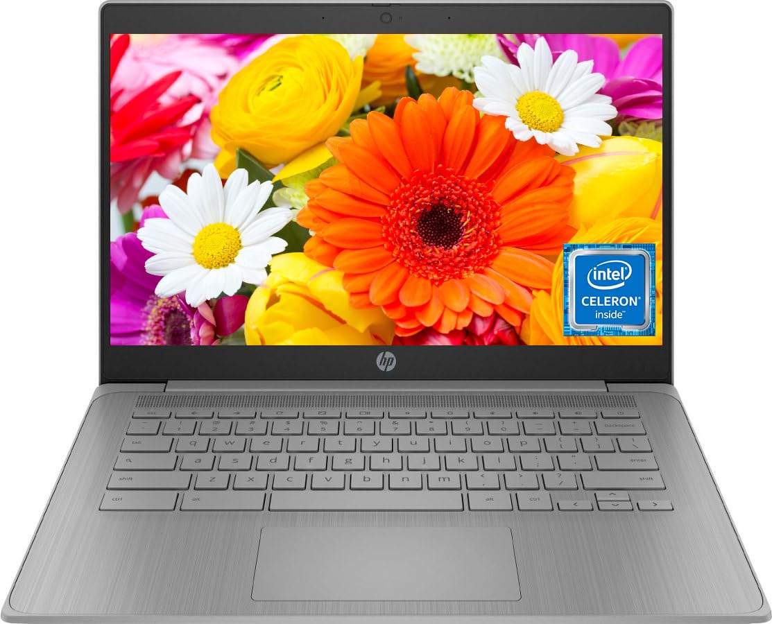 Hp 14'' Hd Chromebook Laptop For Students, Intel Quad-Core N4120(> N4020), 4Gb Ram, 64Gb Emmc, Wifi, Webcam, Hdmi, Usb-A&C, 14 H