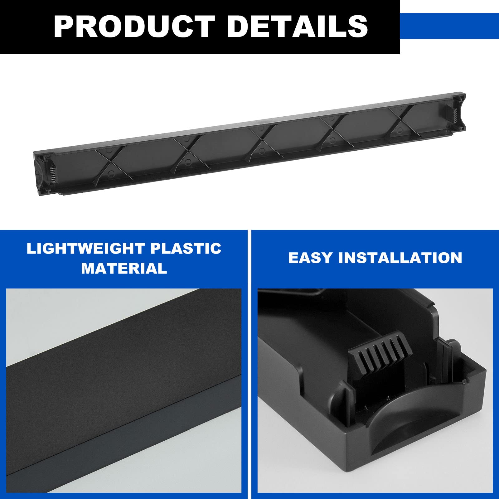 10 Blanking Panels - 1U Rack Shelf, Black, Tool-Less, Disassembled, For 19 Inch Server Rack Cabinet Or Enclosure
