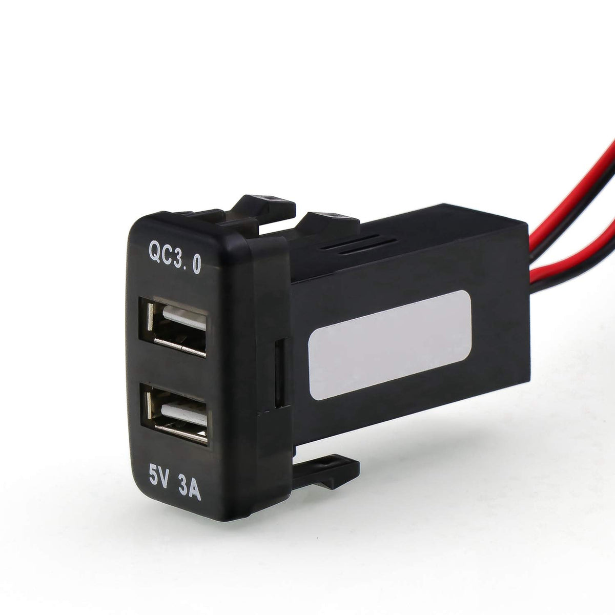 Qc3.0+5V 3A Dual Usb Power Socket, Quick Charge Car Charger Usb Adapter For Smart Phone Pda Android Gps Use For Toyota Vigo