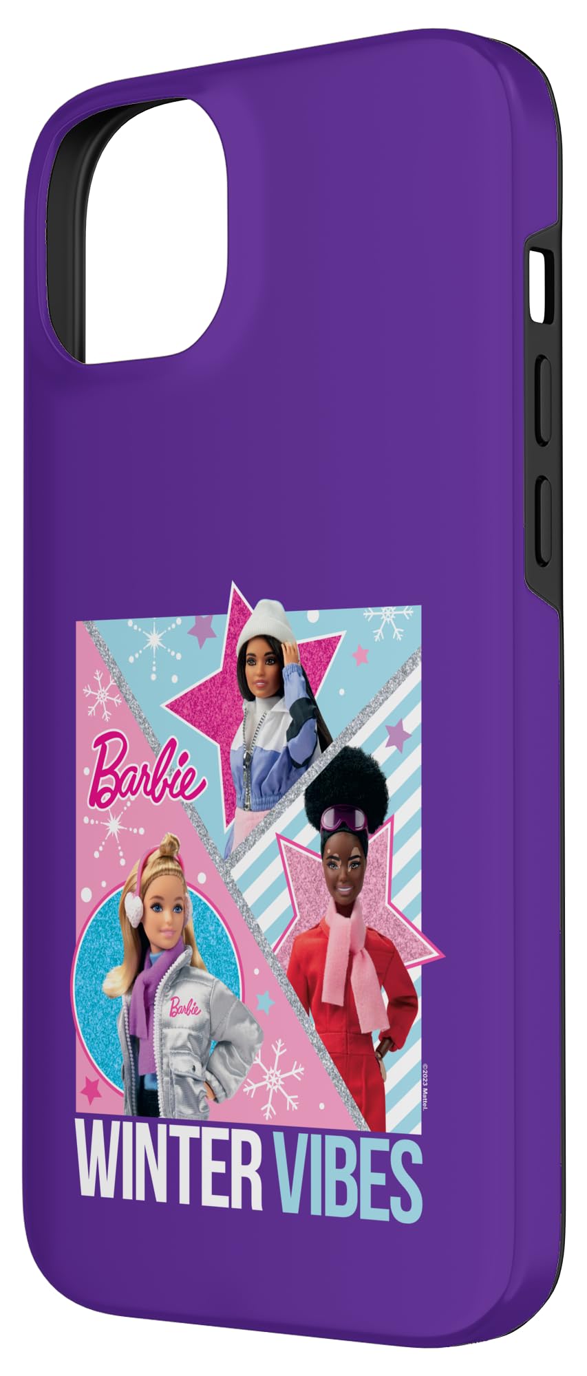 Iphone 14 Plus Barbie   Winter Vibes Case