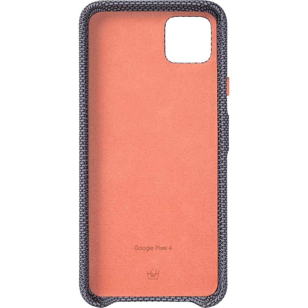 Google Pixel 4 Xl Polycarbonate Case, Sorta Smokey Gray, Fabric Embellishment