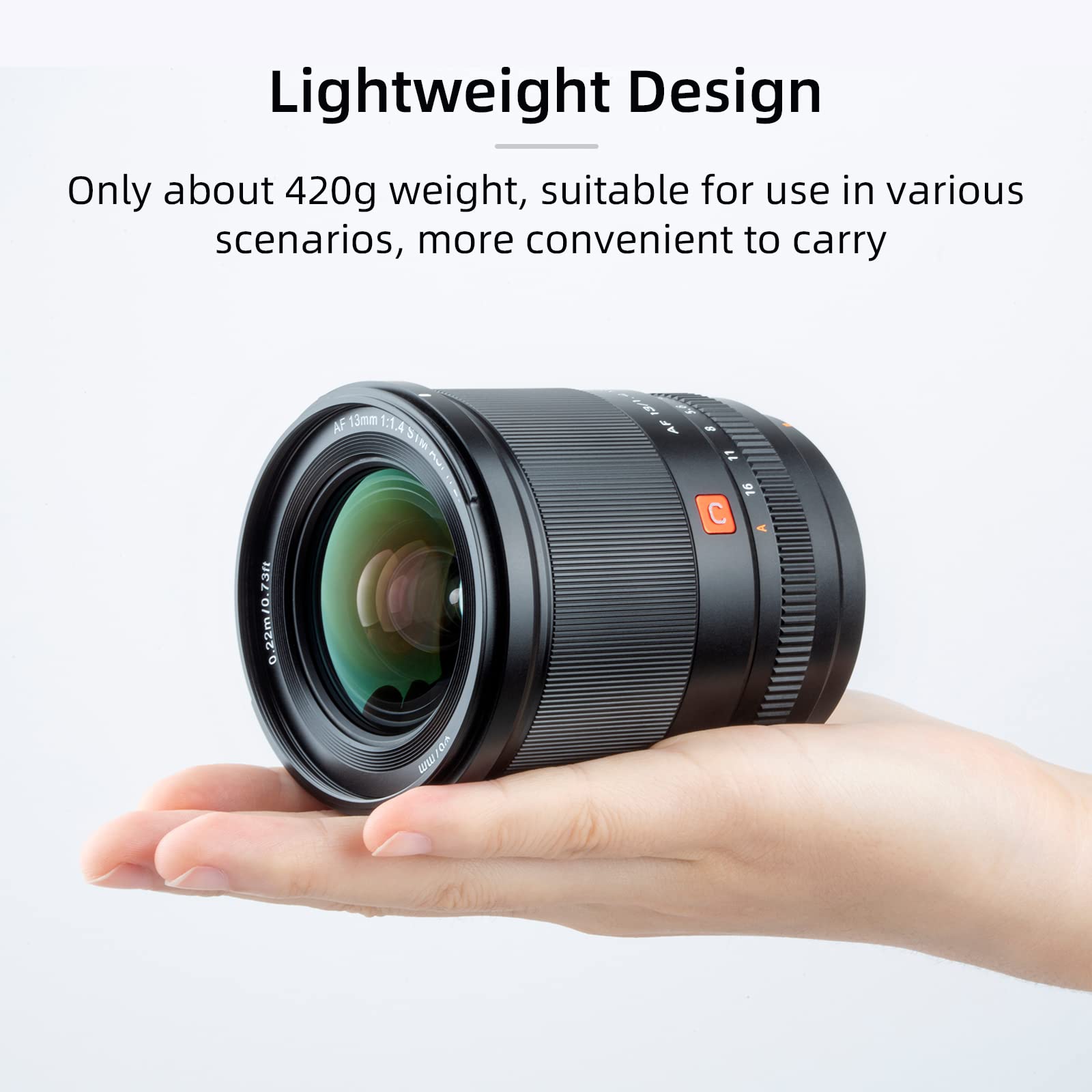 Viltrox 13Mm F1.4 Xf Fuji X Mount Lens,Wide Angle Aps-C Af Lens For Fujifilm X-Mount Camera X-T30 Ii X-T4 X-T3 X-Pro3 X-Pro2 X-E