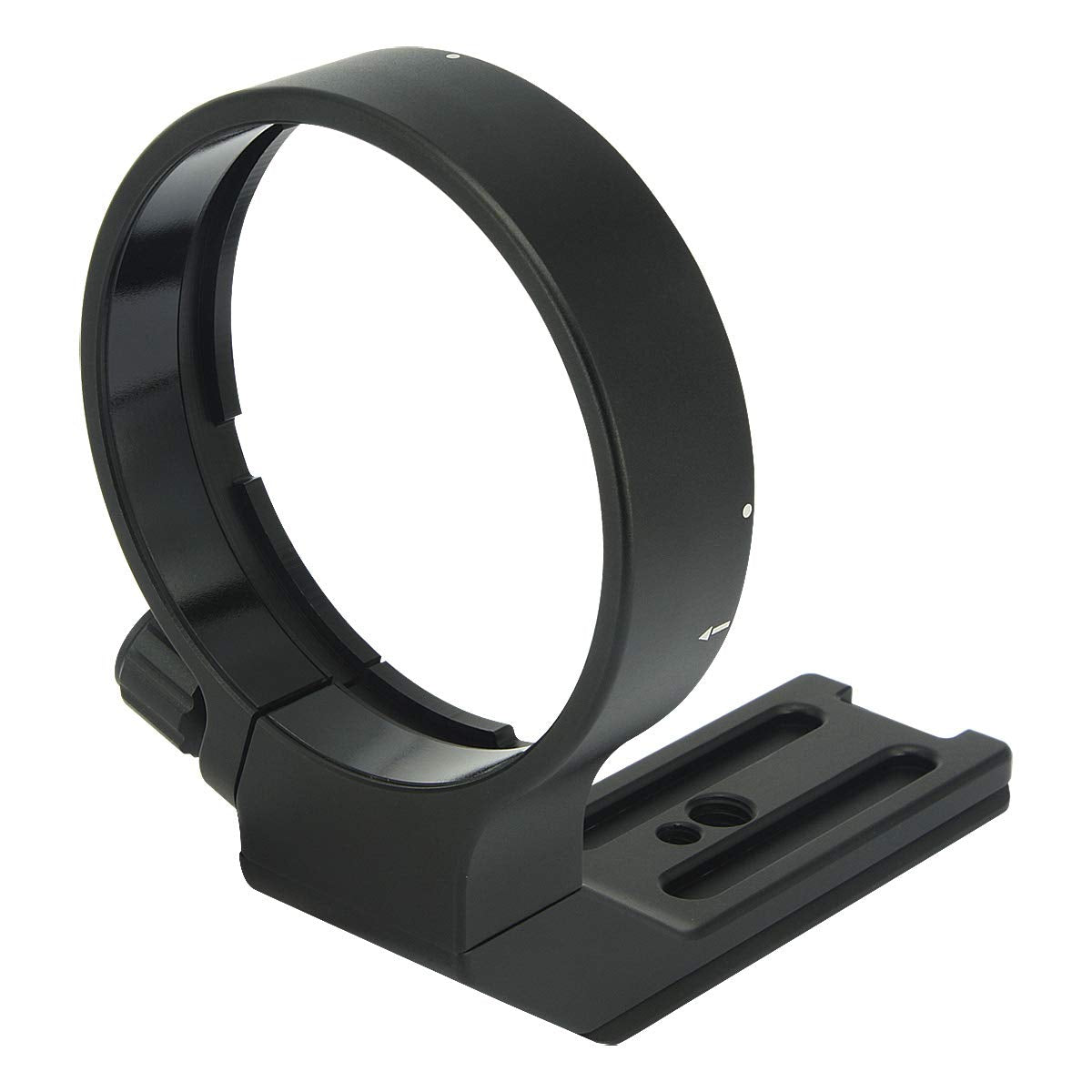 Haoge Lmr N25 Lens Collar Replacement Foot Tripod Mount Ring Stand Base For Nikon Af S Nikkor 200 500Mm F/5.6E Ed Vr Lens Built In Arca Type Quick Release Plate