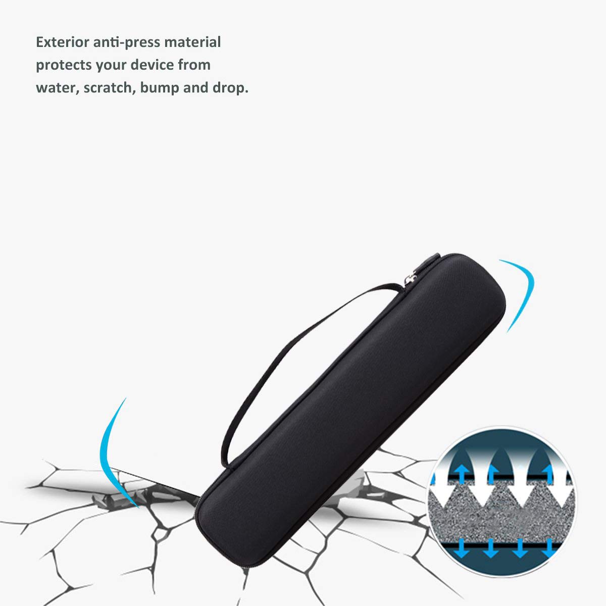 Aproca Hard Storage Travel Case, For Brother Ds-640 / Ds-740D / Ds-940Dw Compact Mobile Document Scanner