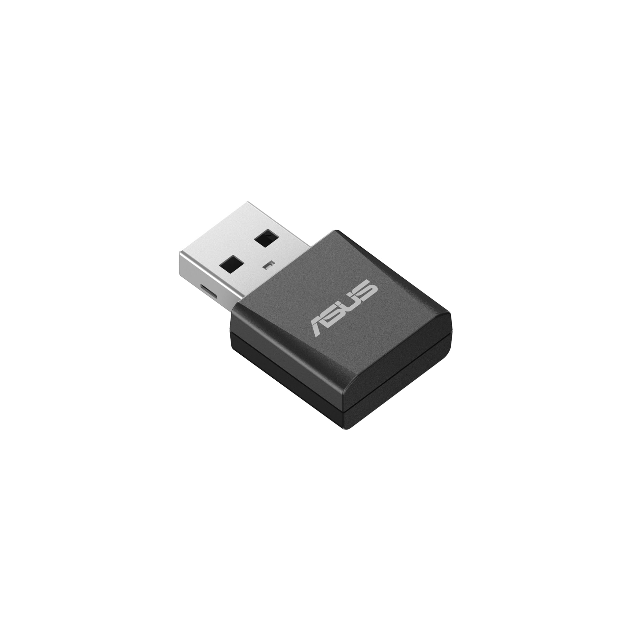 ASUS Tri-Band BE6500 WiFi 7 Nano USB Adapter, 6GHz Band, Support 4096-QAM, Plug and Play, Compatible with Windows 10 & 11
