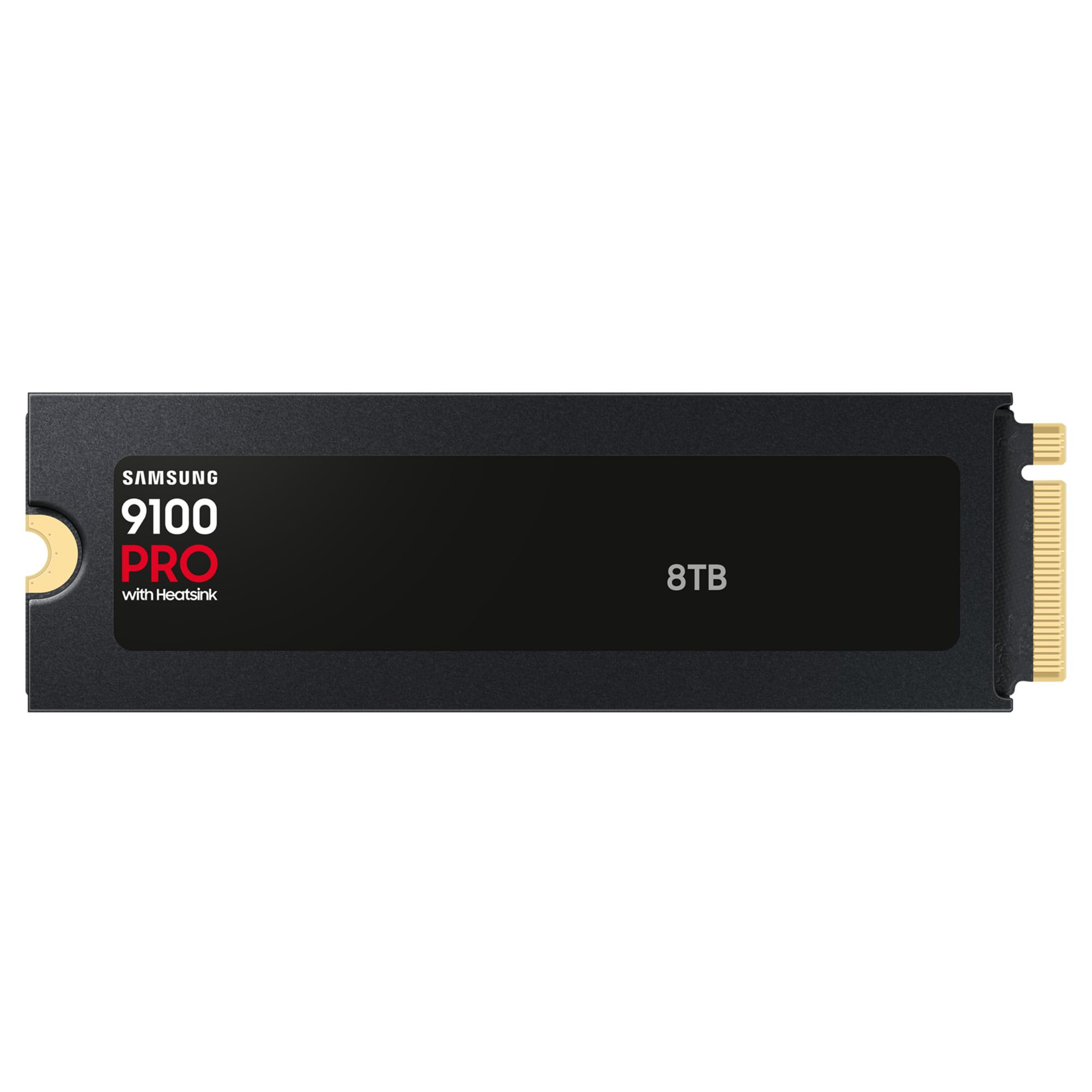 Samsung Memory MZ-VAP8T0CW 9100 PRO 8TB Internal SSD with Heat Sink, PCIe 5.0 x4, NVMe 2.0, SSD Designed for Pros & Gamers, Comp