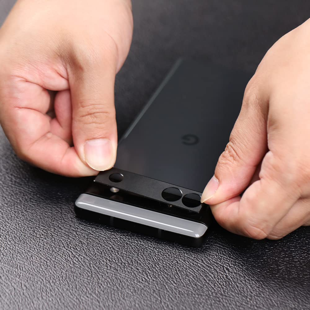 Ibywind Screen Protector For Google Pixel 6A 5G 6.1'',With Metal Camera Lens Protector,No Bubble,Easy To Install