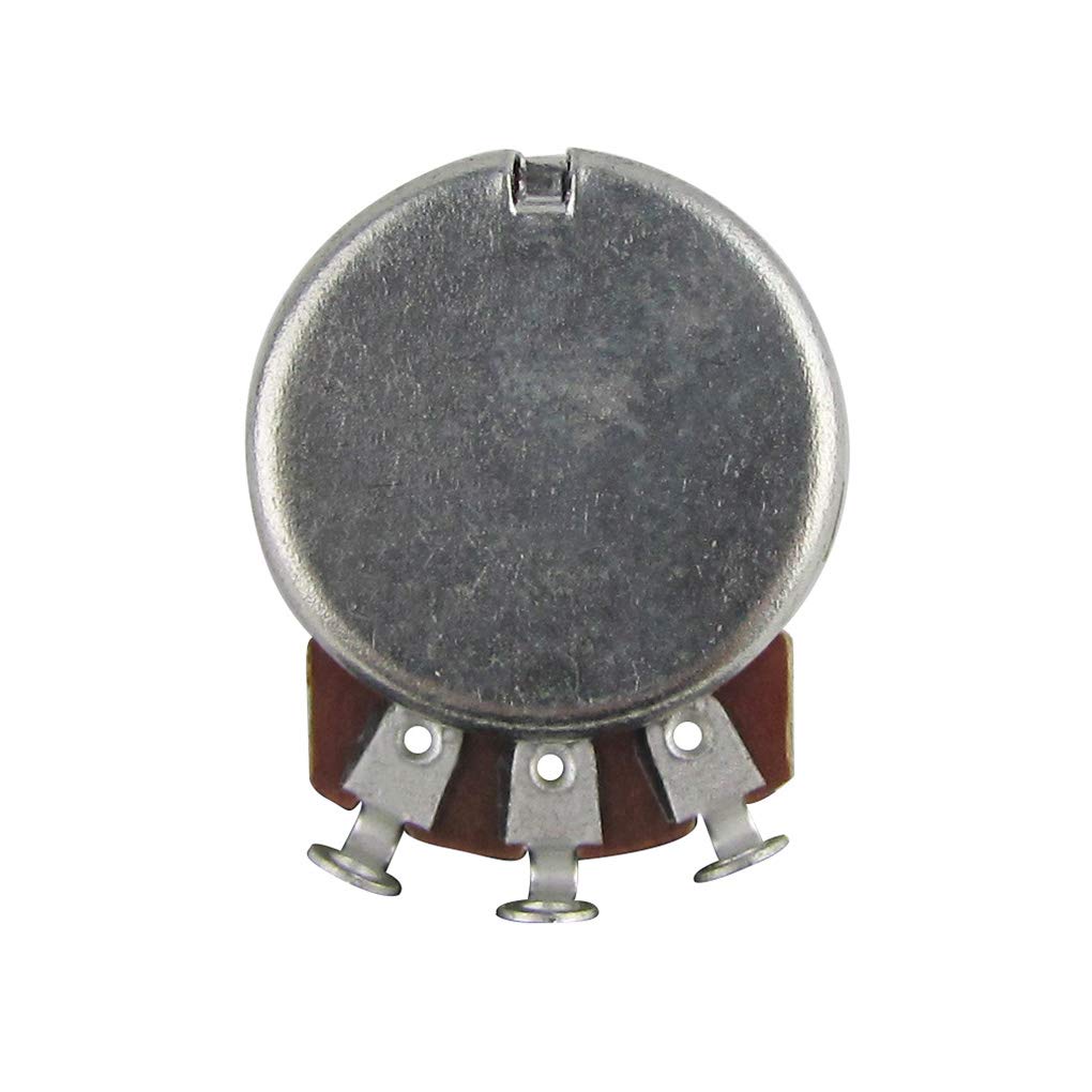 Fleor 4Pcs Full Size Guitar Volume Pot 18Mm Shaft Audio Taper Potentiometer A250K