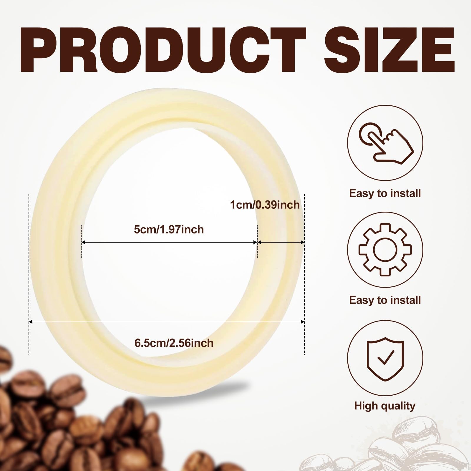 3Pcs 54Mm Silicone Steam Ring, Replacement Gasket For Breville Espresso Machine 878/870/860/840/810/500/450/Sage 500/870/875/880