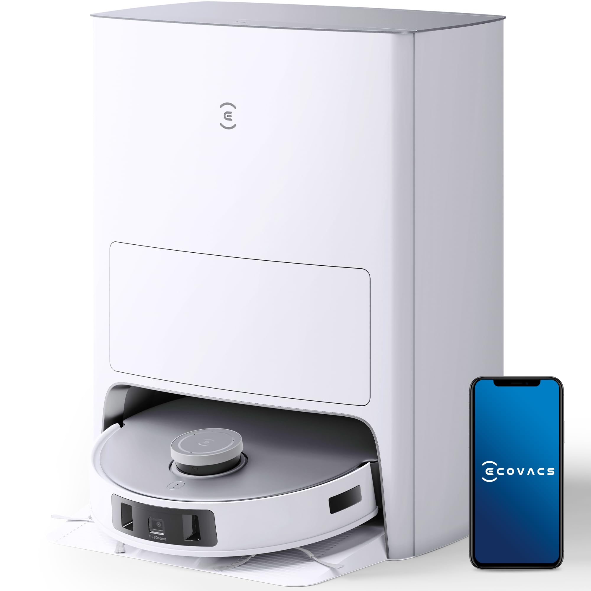 Ecovacs Deebot T20 Omni Robot Vacuum And Mop,Hot Water Mop Washing,Auto Hot Air Drying,9Mm Automop Lifting,Dual Spinning Mops,Se