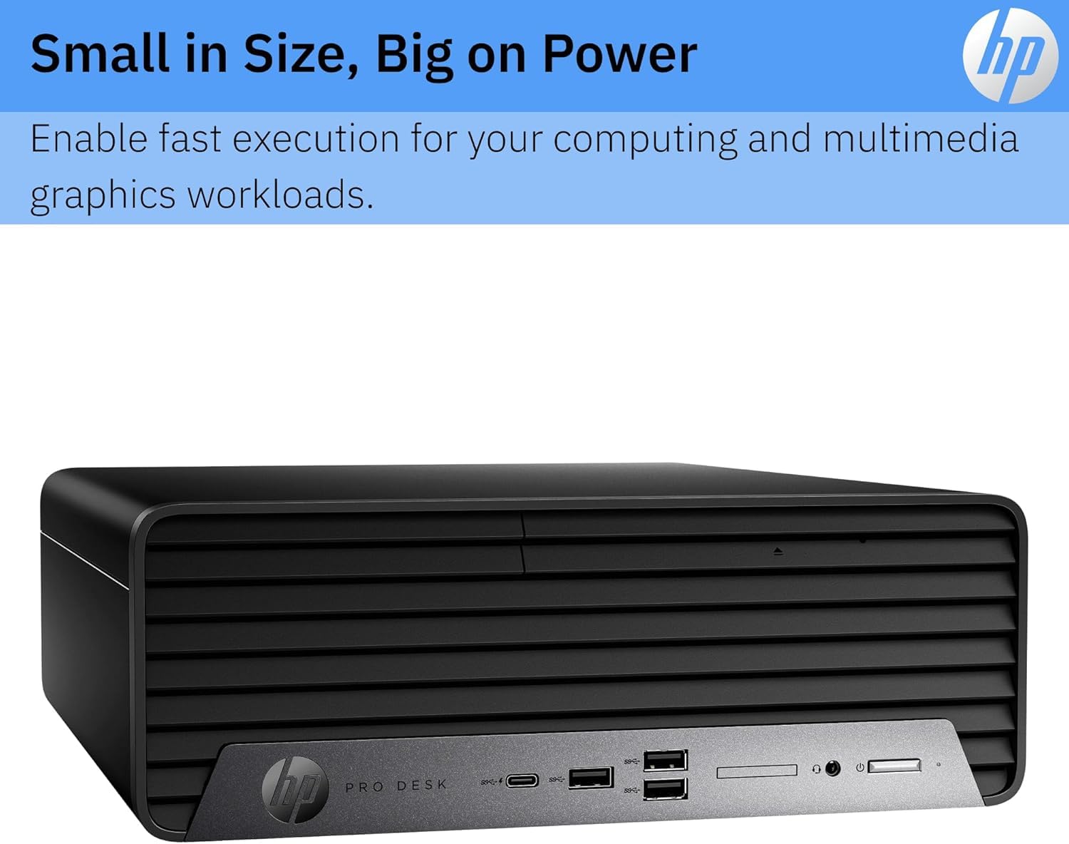 Hp Prodesk 400 G9 Small Form Factor Business Desktop | 12Th Gen Intel I9-12900K Processor | 32Gb Ram | 1Tb Ssd | Wi-Fi 6 | Hdmi
