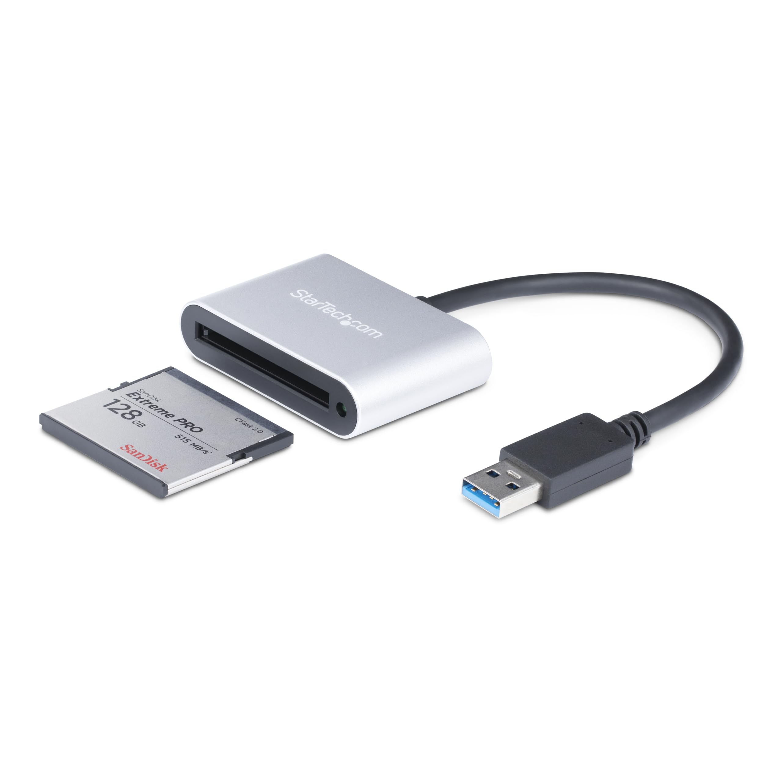 StarTech.com CFast Card Reader - USB 3.0 - USB Powered - UASP - Memory Card Reader - Portable CFast 2.0 Reader / Writer (CFASTRW