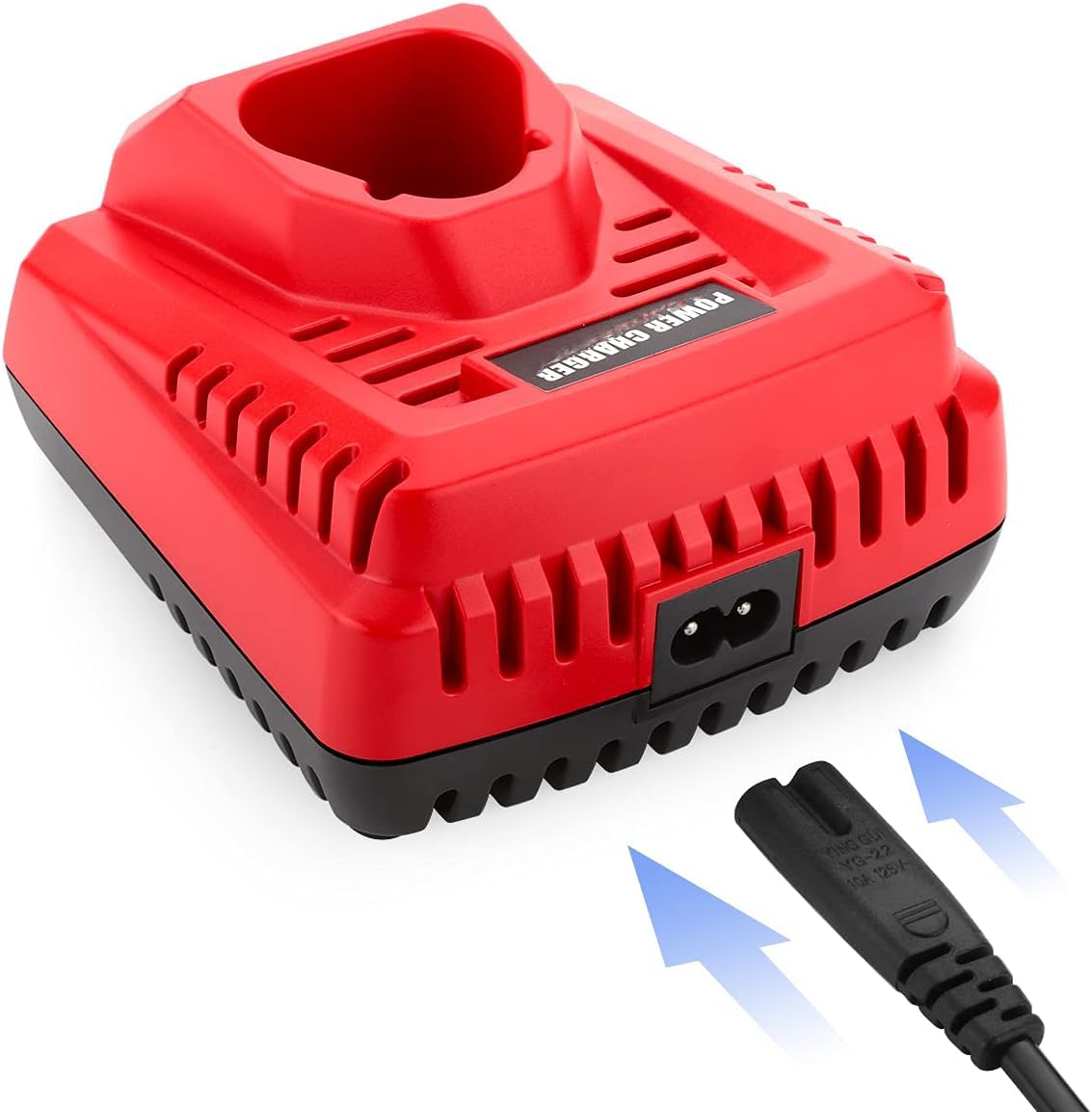 Ahomtikk 12V Rapid Charger Replacement For Milwaukee 12V Battery Charger, Compatible With Milwaukee M12 Lithium Battery 48 11 24