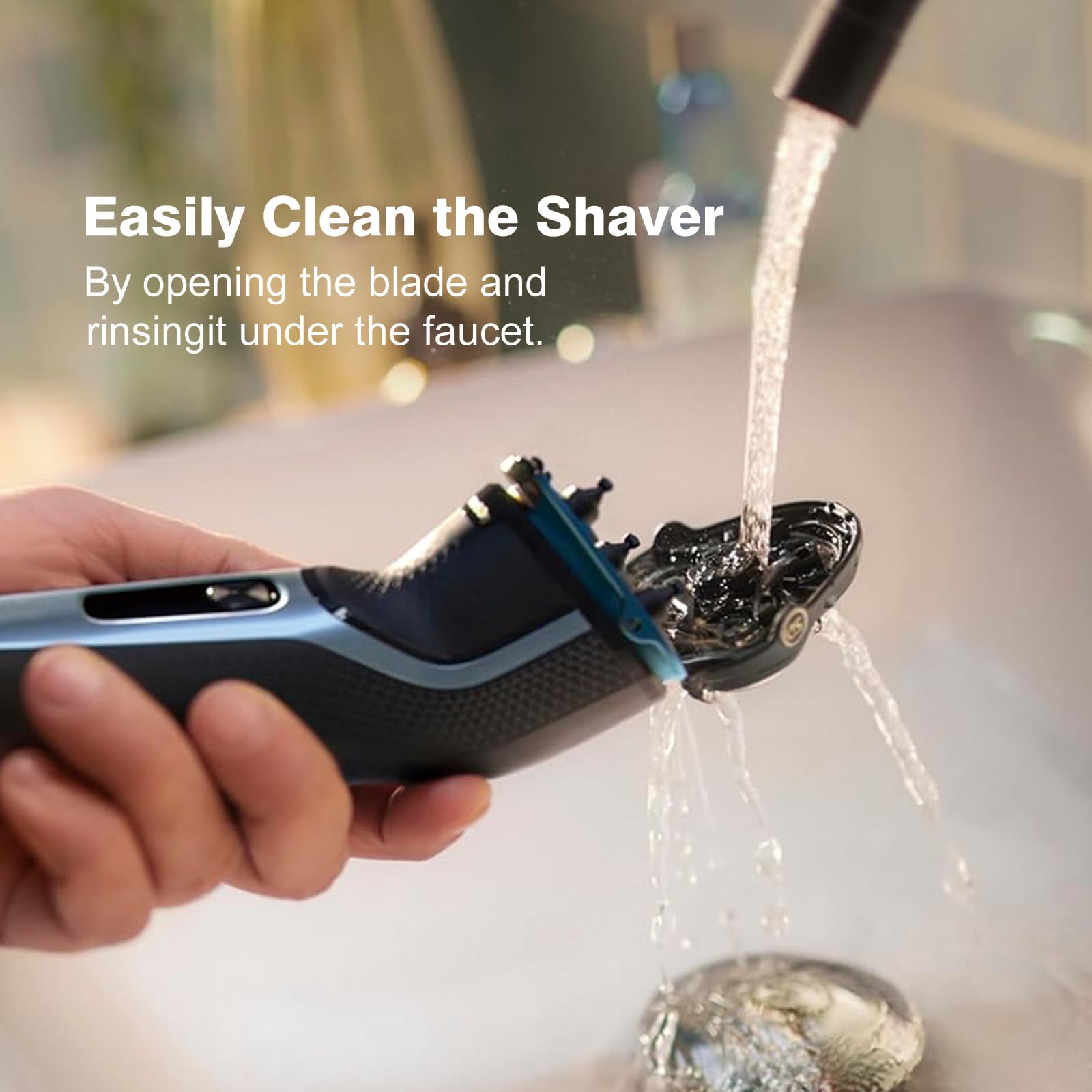 Sh30 Replacement Heads Compatible With Shaver Series 3000, 2000, 1000 And 5000X, Blades For Shaver 3800, 3600, 2400