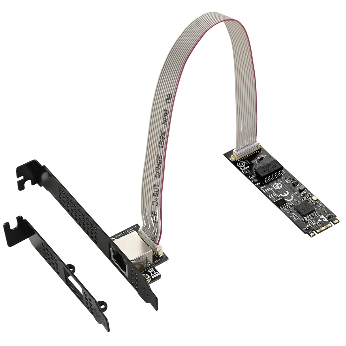Io Crest M.2 M Key Pci E 3.0 Interface Single Port 5.0 Gigabit Ethernet Modules