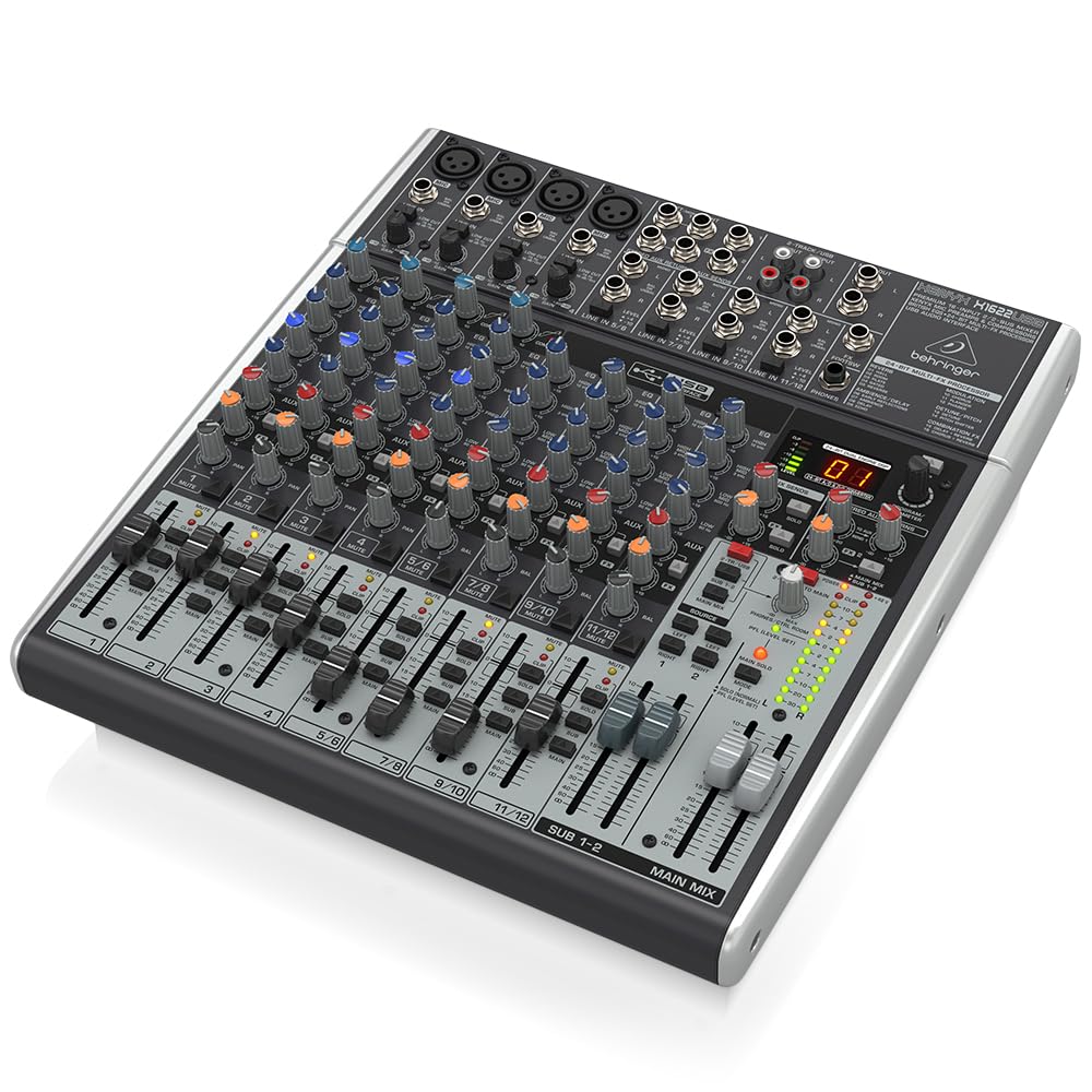 Behringer Xenyx X1622Usb Mixer With Usb And Effects