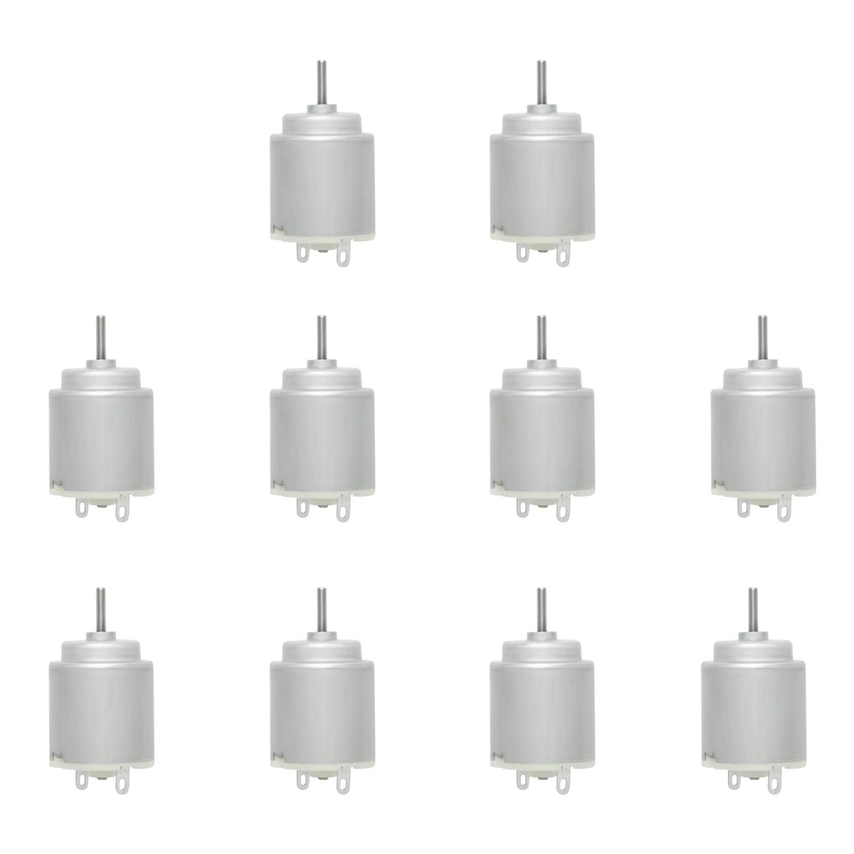 Gikfun Dc 3V 6V 140 Motor 2000 Rpm For Diy Electric Small Fan Arduino (Pack Of 10Pcs) Ek2153
