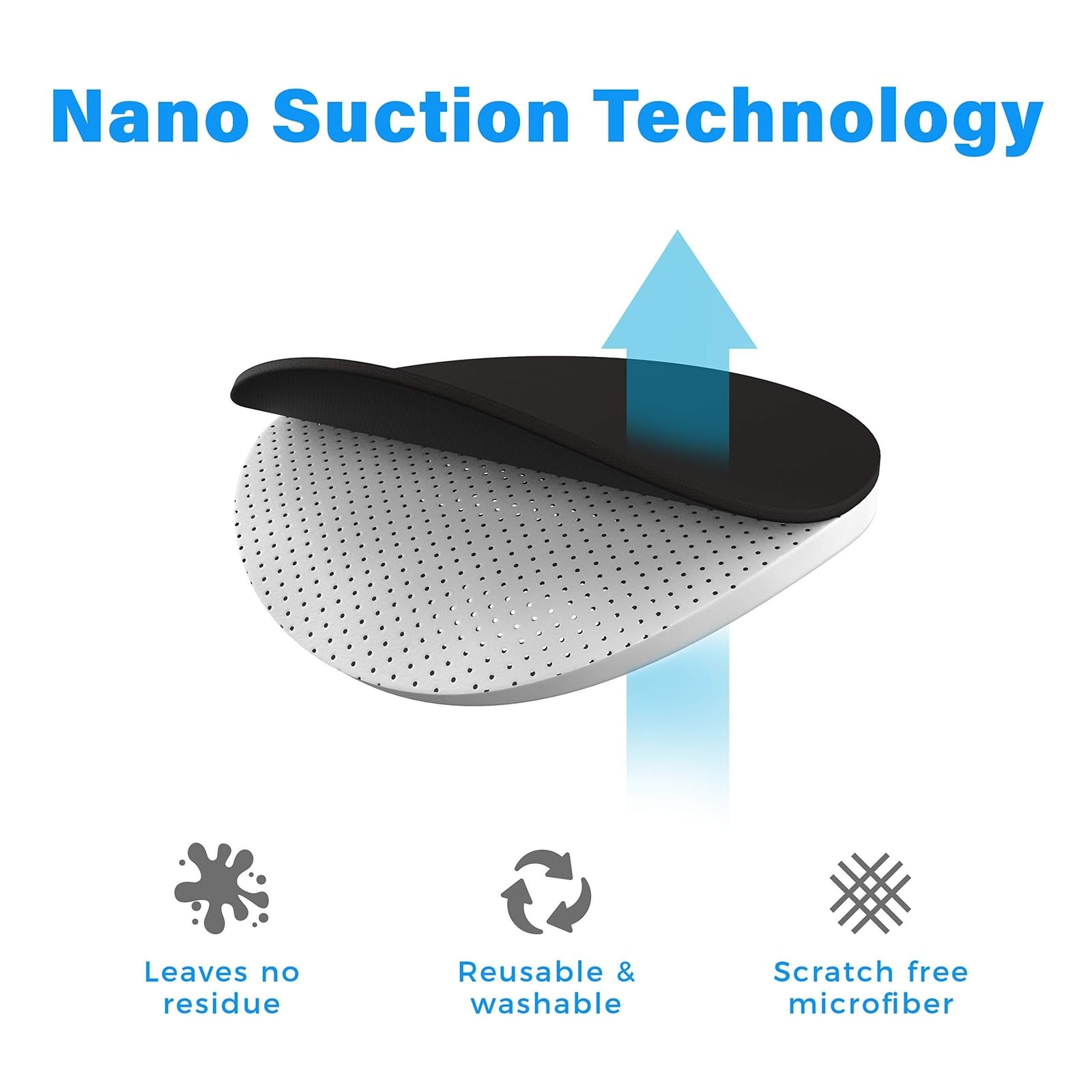 Eyebloc Nanobloc Universal Webcam Covers   Privacy Protection Accessory, No Residue Application   Dots And Bars, 7 Pieces   Wood