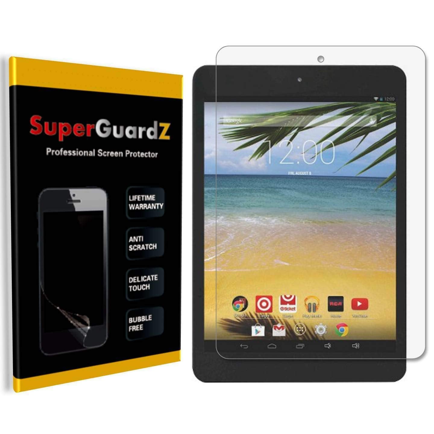 [3 Pack] For Rca 8 Apollo Ii (Rct6283W27) / Rca 8 Apollo (Rct6573W23) Screen Protector   Superguardz, Anti Glare, Matte, Anti Fi