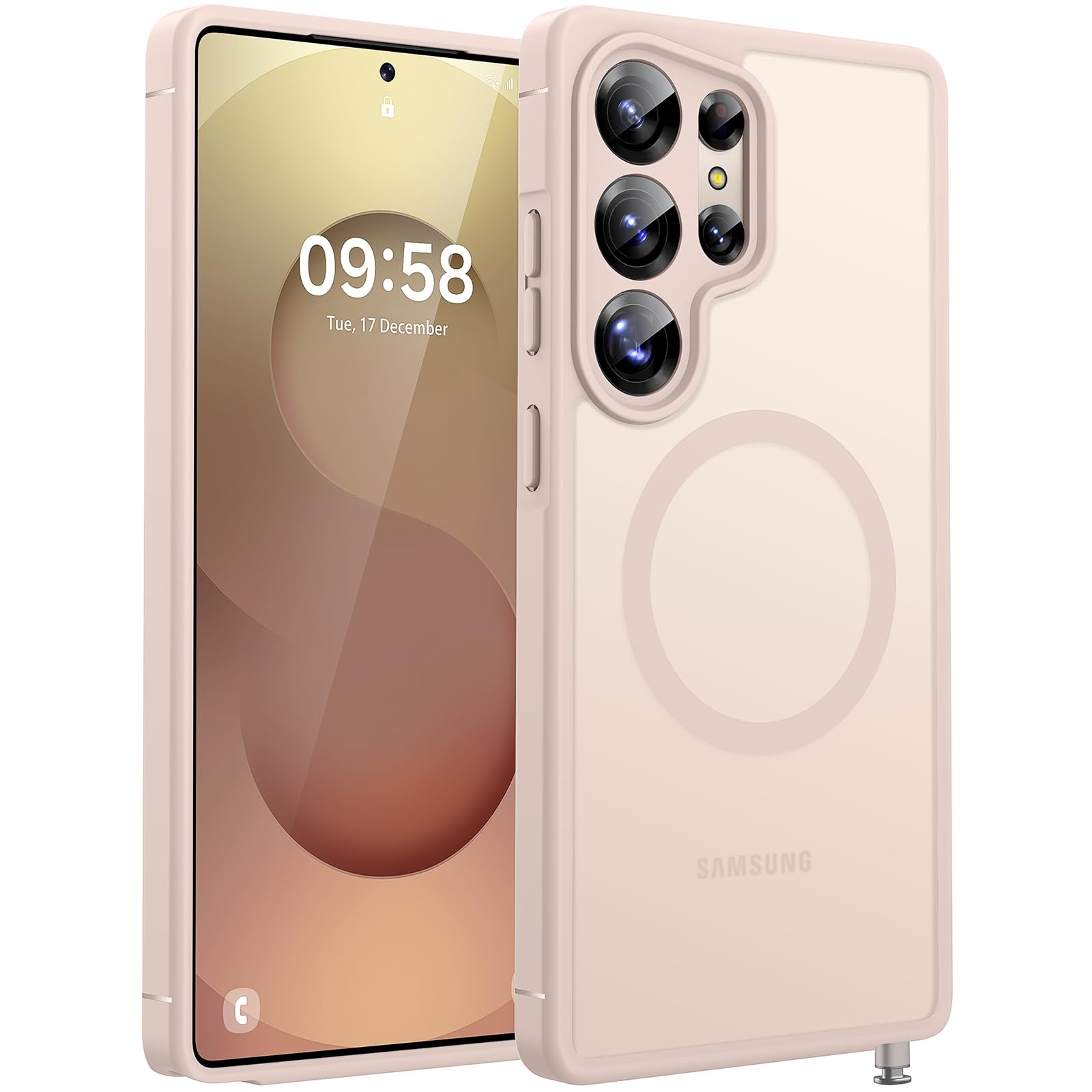 TOCOL Magnetic Only for Samsung Galaxy S25 Ultra Case, Upgraded Full Camera Protection, Compatible with Magsafe, Drop Protection