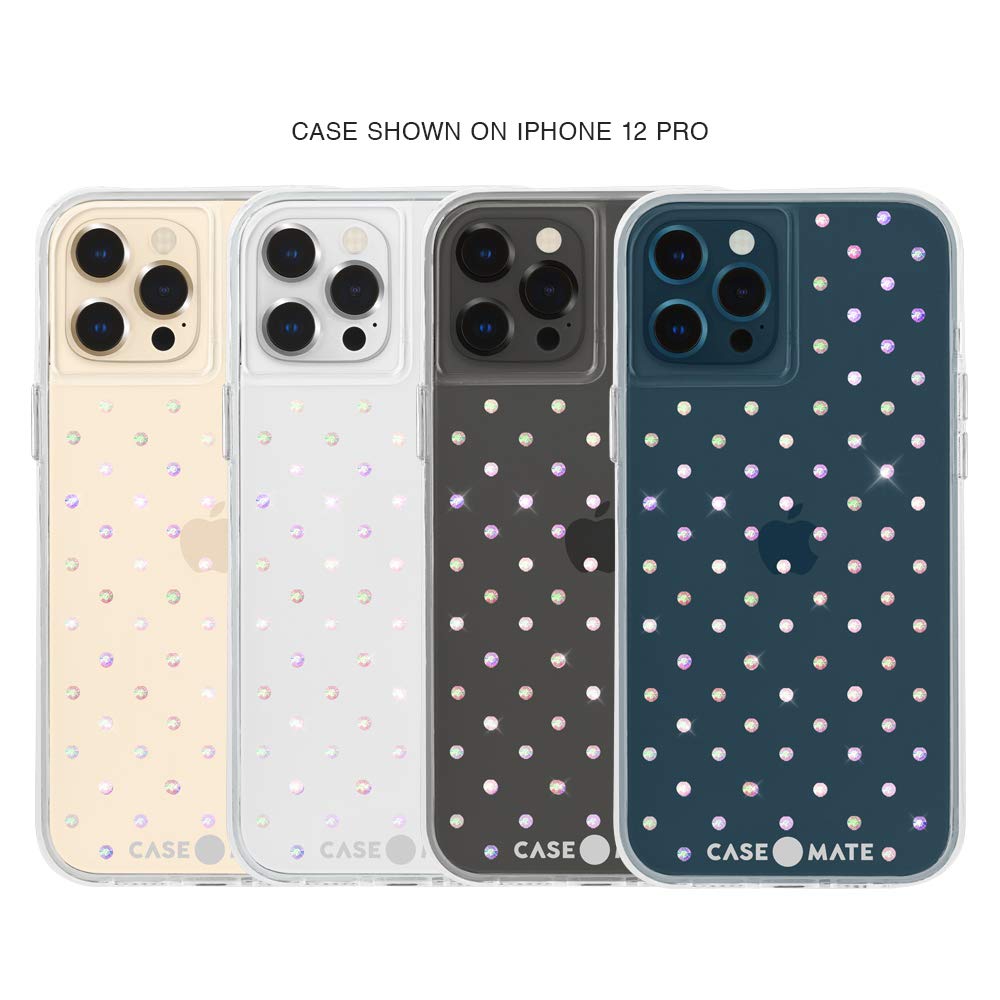 Case Mate   Twinkle   Case For Iphone 12/Iphone 12 Pro (5G)   10 Ft Drop Protection   6.7 Inch   Stardust