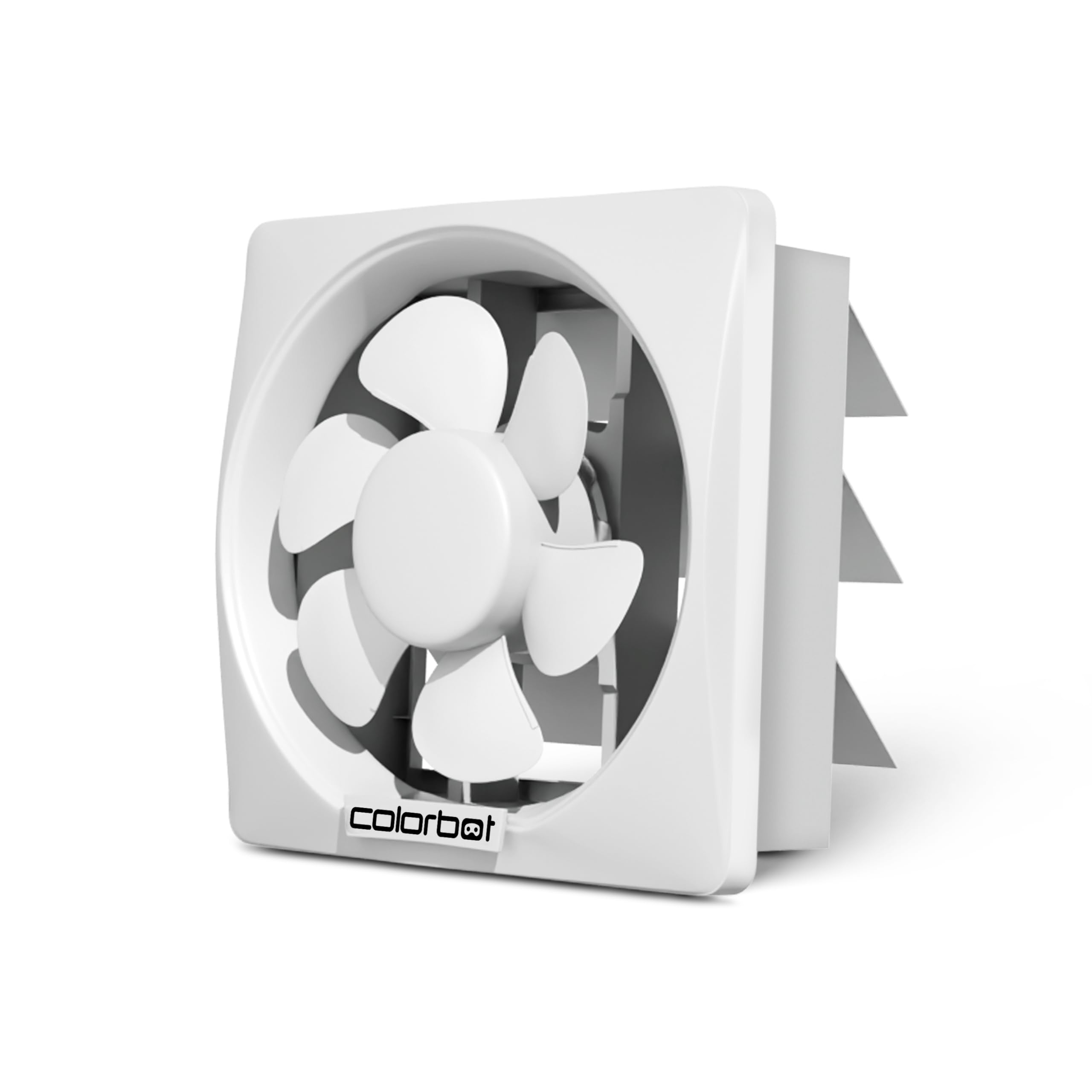 Colorbot Ecoz Bldc Exhaust Fan 250Mm (10 Inches) For Bathroom, Kitchen | 18W | InstallationSquare Cut (285Mm) | Low Noise | Eas