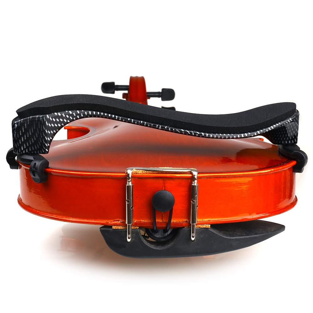 Nanyi Violin Shoulder Rest 1/2 Collapsible Adjustable 1/2 Size Violin Niversal Type Violin Parts Soft Safety Easy To Use, High S