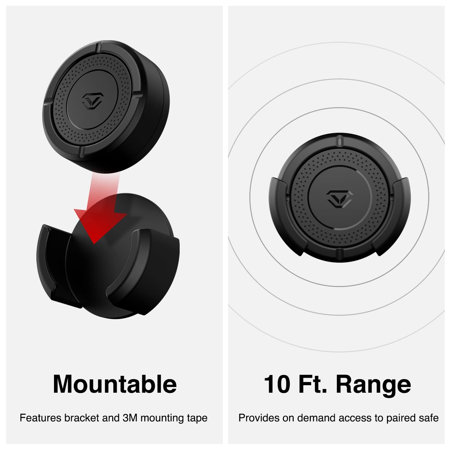 Vaultek Nano Key Bluetooth 2.0 Fast Access Safe Remote (Compatible With Bluetooth 2.0 Safes Only)