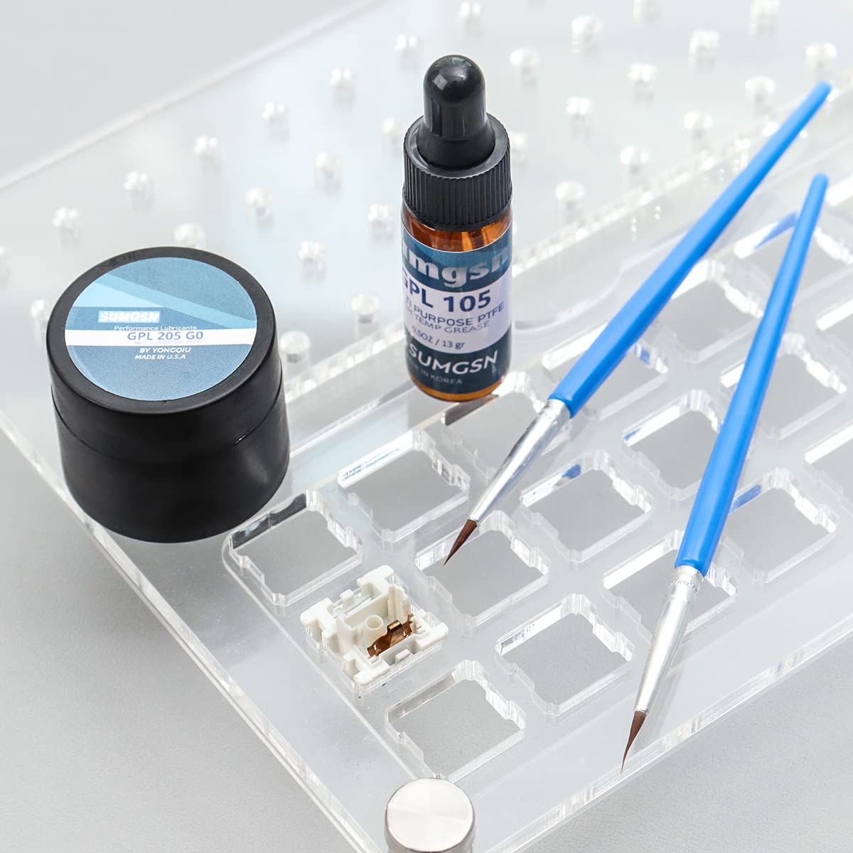 Keyboard Switch Lube With 205G0 105 Lube For Mechanical Keyboard Cherry Gateron Switches Spring Stabilizers