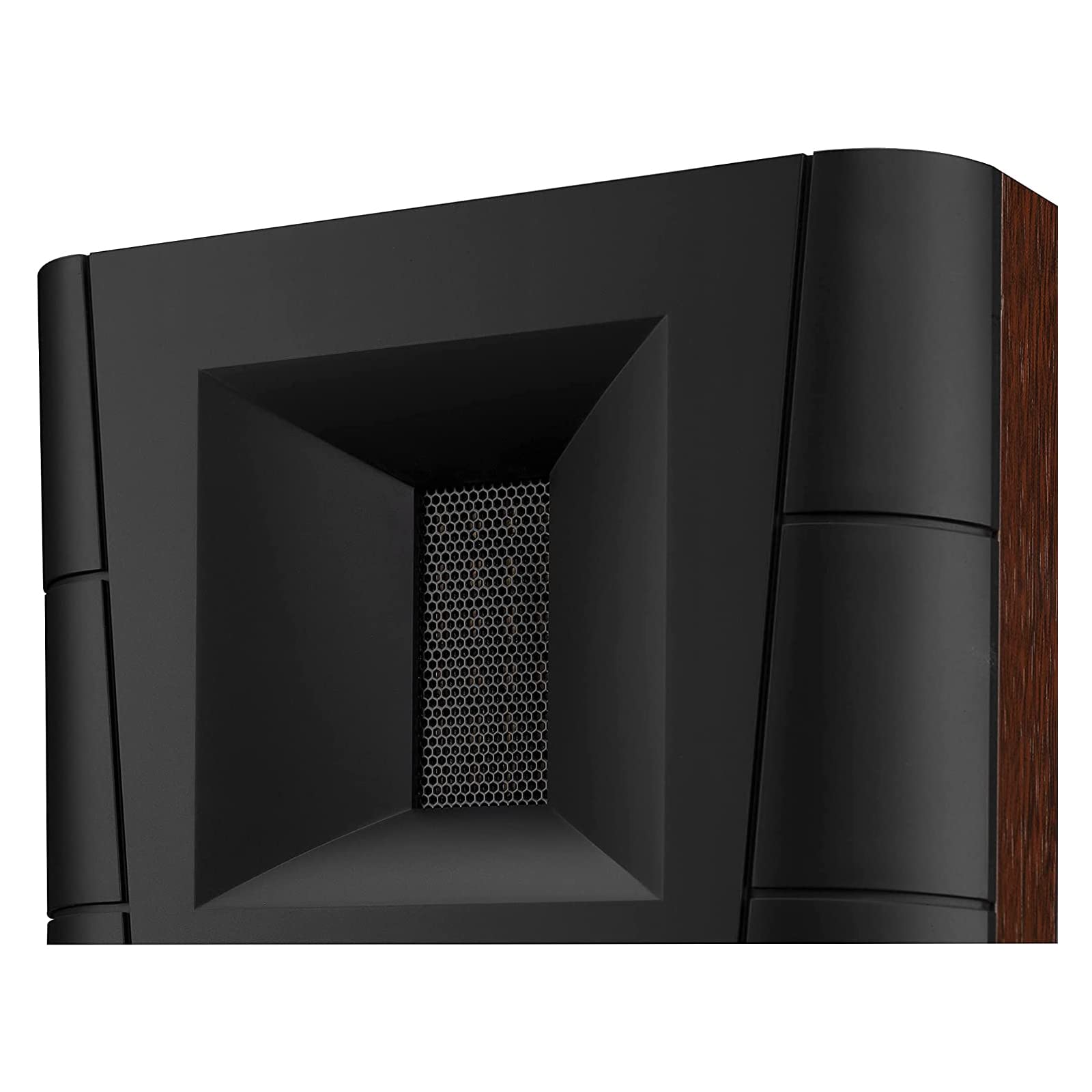 HiVi-Swans D100 Bluetooth Bookshelf Speakers - Powered 62W RMS Wood Grain Speakers for TV/PC - Brown (Pair)