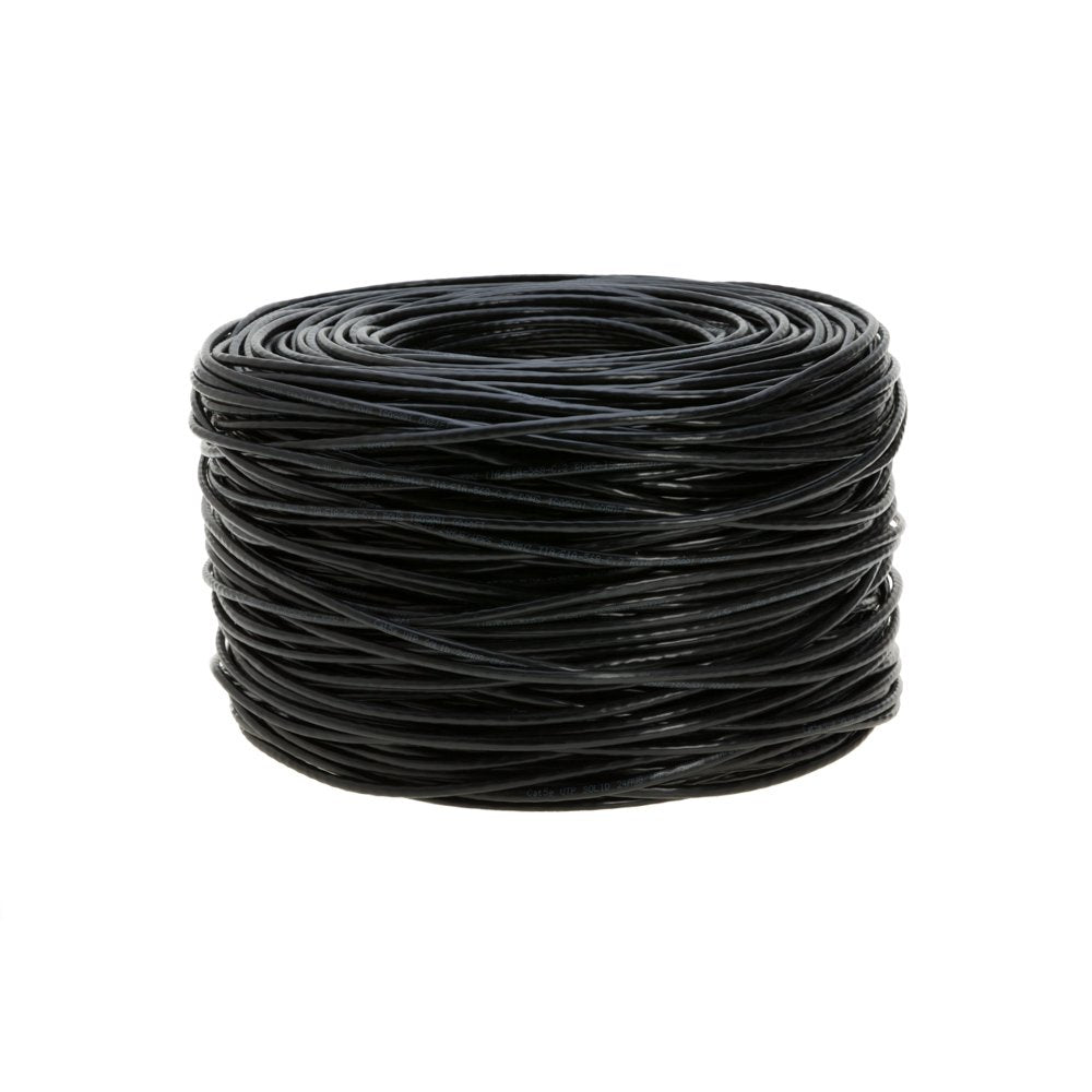 Cables Direct Online 500Ft Direct Burial Cat5E Ftp Outdoor 24 Awg Uv Resistant Cable Unshielded Copper Clad Aluminum Wire Solid