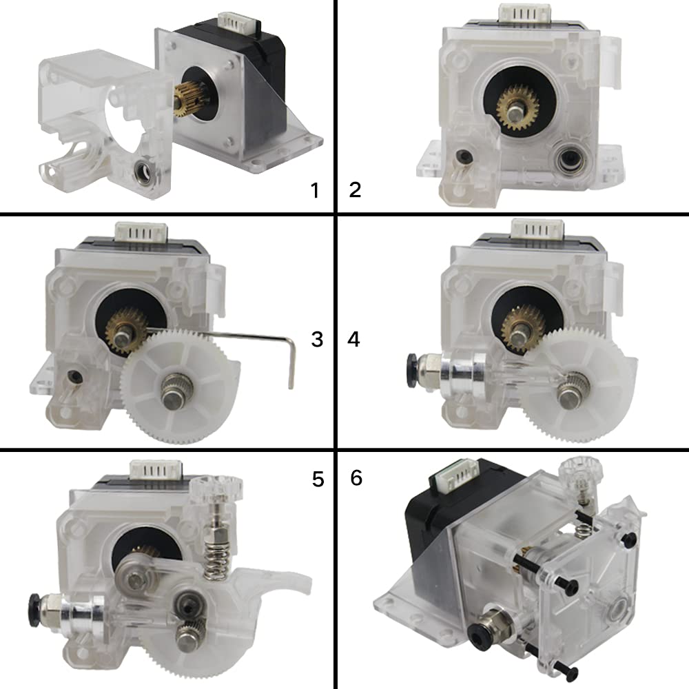 Befenybay Upgraded 3D Printer Extruder Parts With Mounting Bracket For Anycubic Mega Scr10V6 Hotend J Head For 1.75Mm Filament (