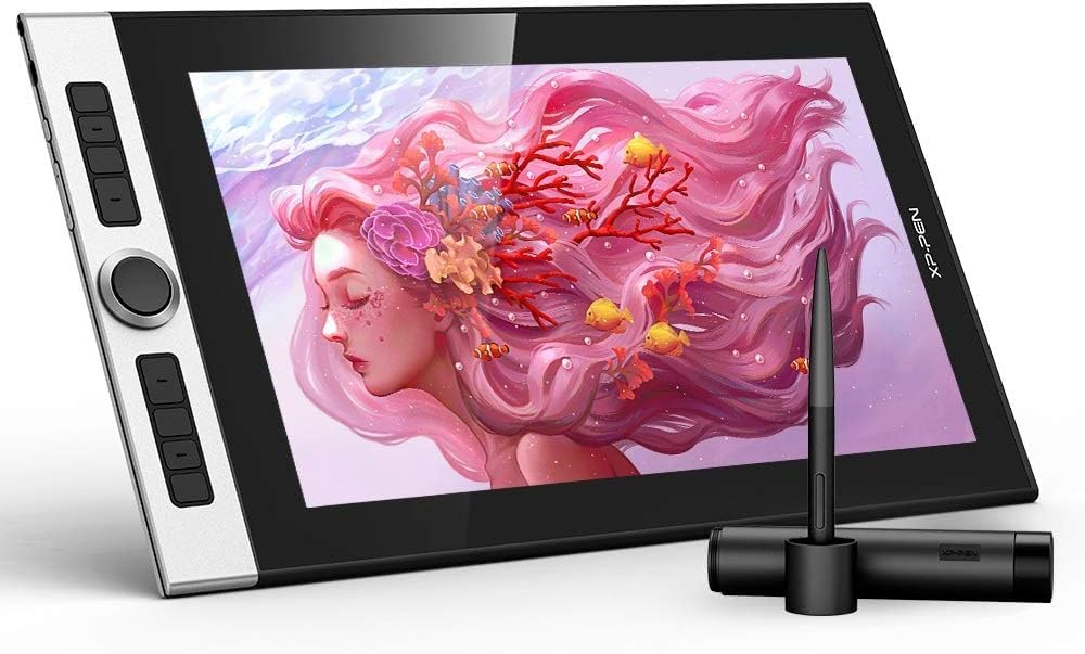 XPPen Innovator 16 Pen Display 15.6 Inch Drawing Monitor Full-Laminated Technology Graphics Monitor with Tilt Support Passive Pe