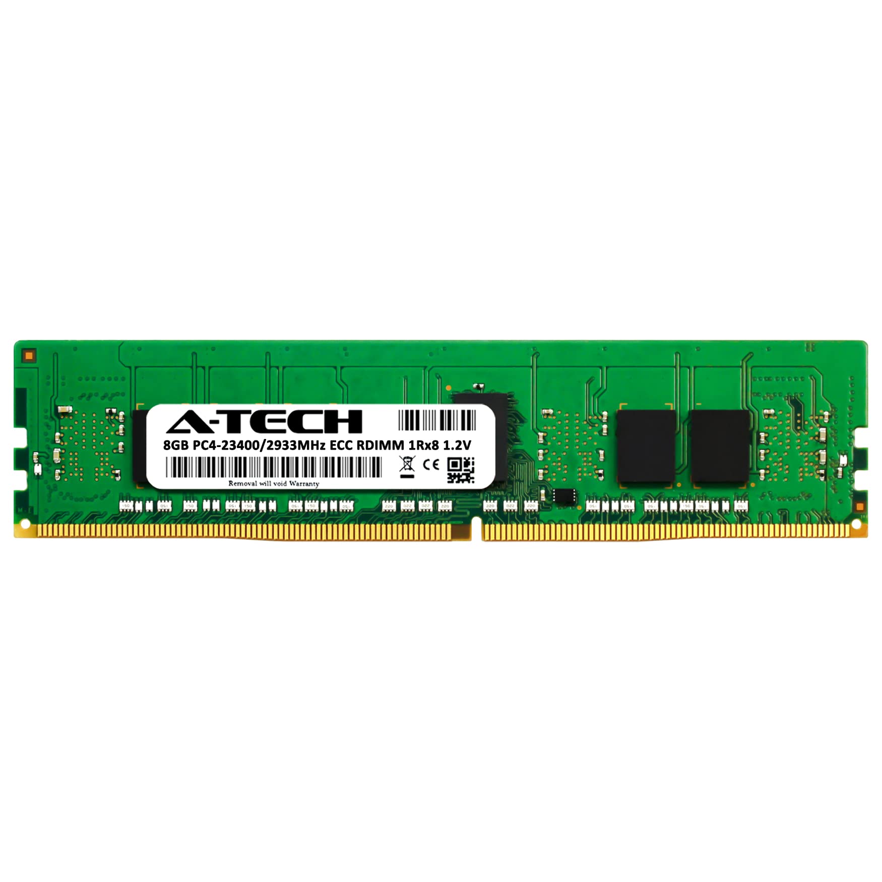 A Tech 8Gb Ddr4 2933Mhz Pc4 23400 Ecc Rdimm 1Rx8 1.2V Single Rank Ecc Registered Dimm 288 Pin Server & Workstation Ram Memory Up