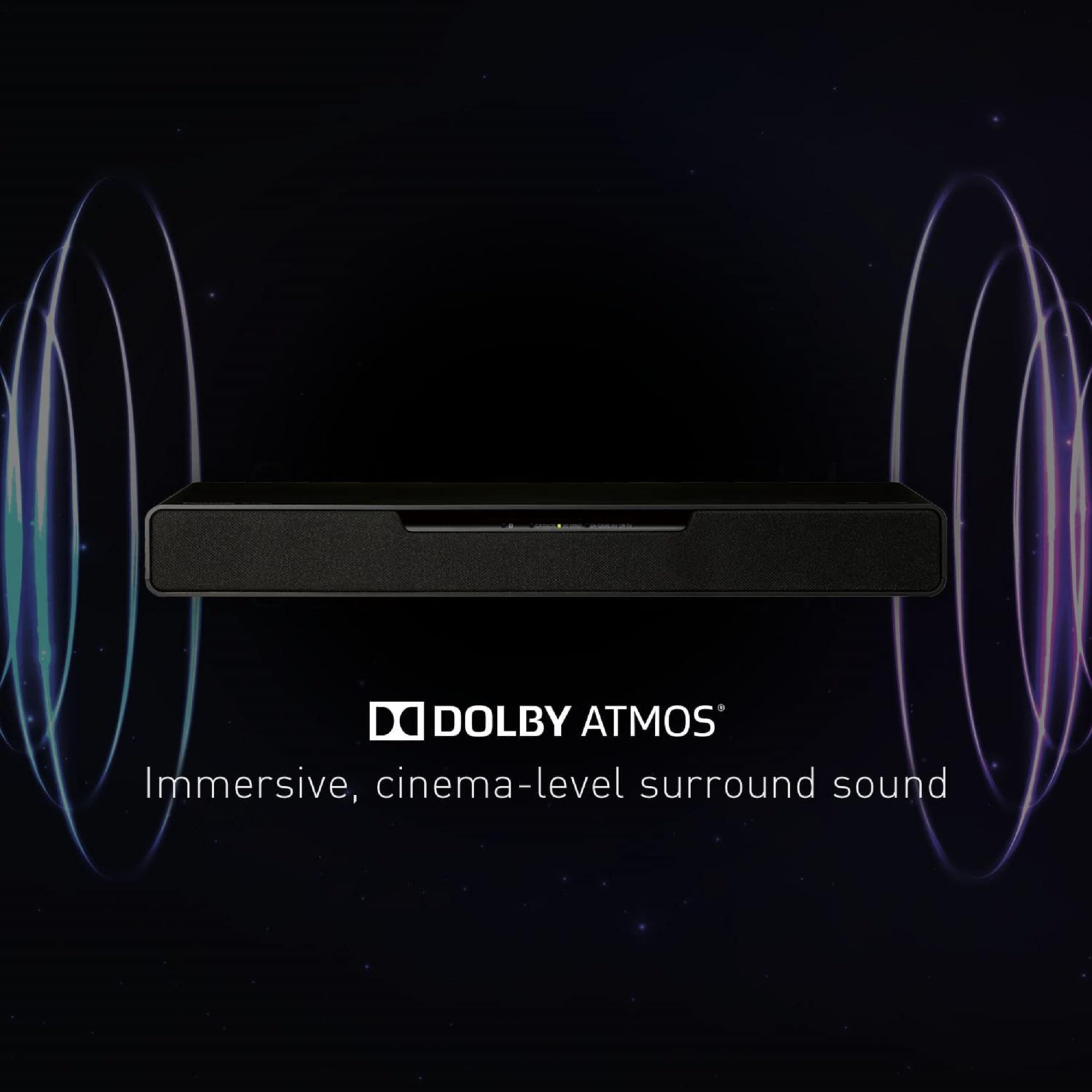 Panasonic Soundslayer Dolby Atmos Soundbar For Tv With Built-In Subwoofer, Small Home Audio Bluetooth-Enabled Speaker, Hi-Res So