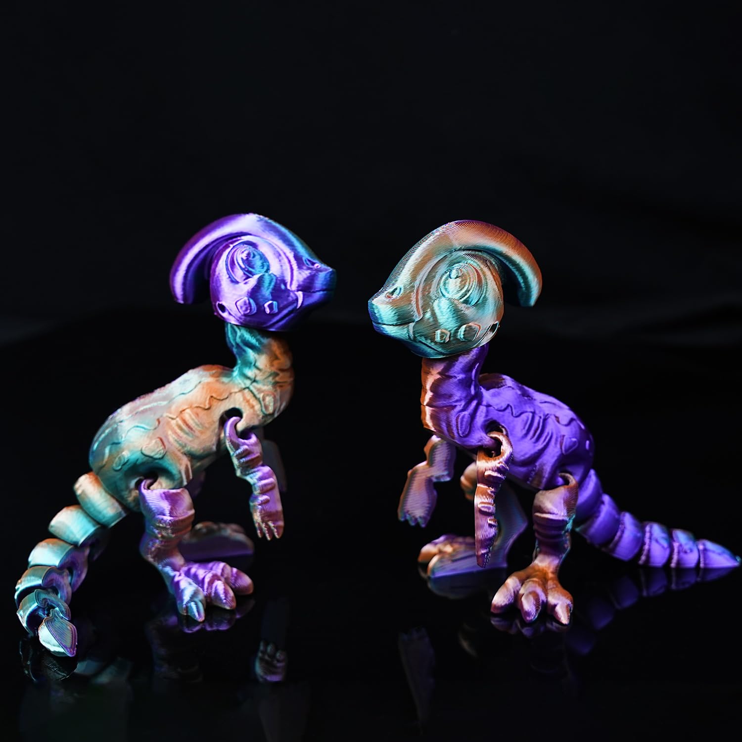 Gratkit Silk Tri-Color Pla Filament,Coextrusion Pla Filament 1.75Mm, -0.03Mm, 1Kg/Roll, Silk Pla Purple & Orange & Green