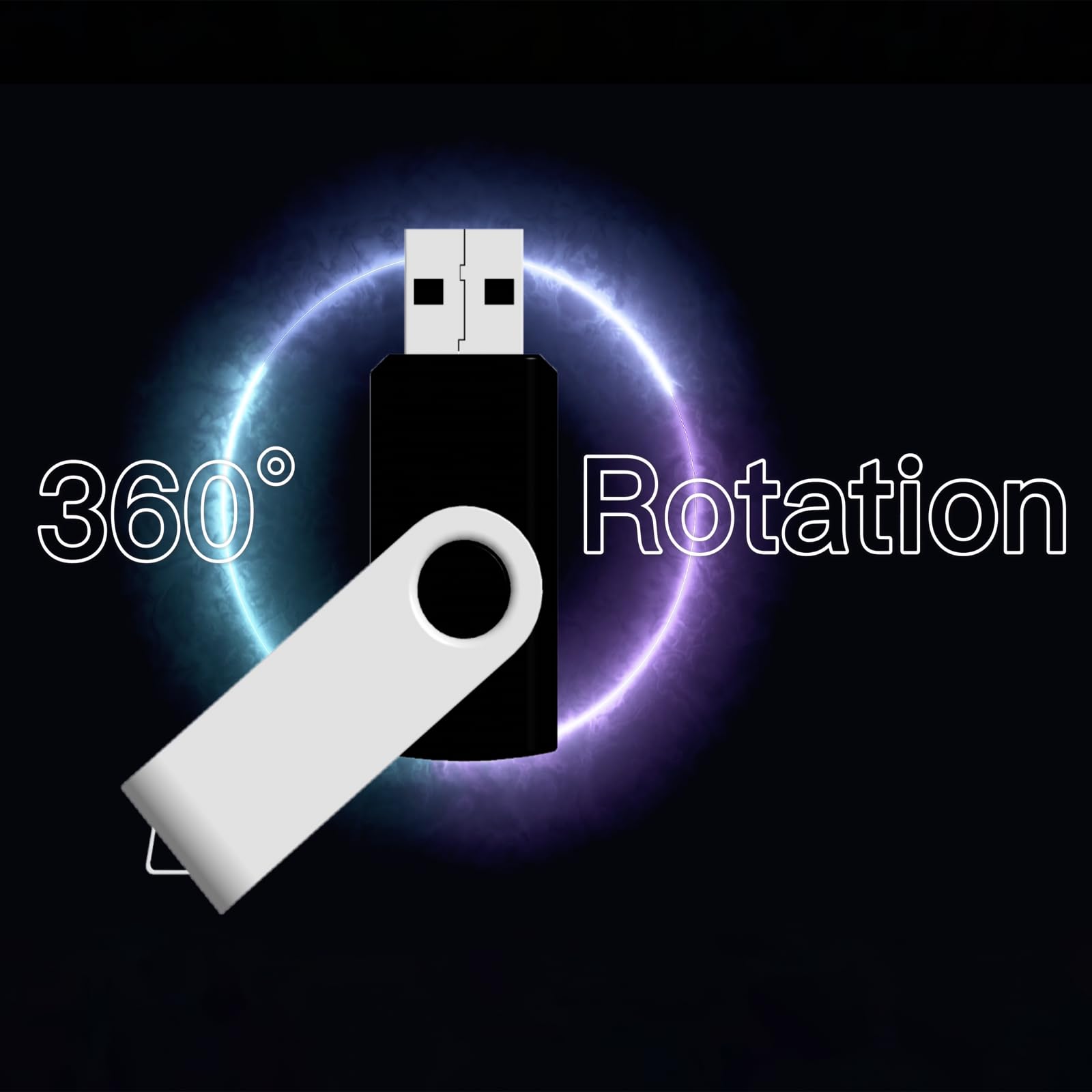 Jbos 32Gb Usb Flash Drive 10 Pack   Usb 2.0 Swivel Memory Sticks, Mixed Colors   Thumb Drives 10 Pack, Jump Drives, Pen Drives,