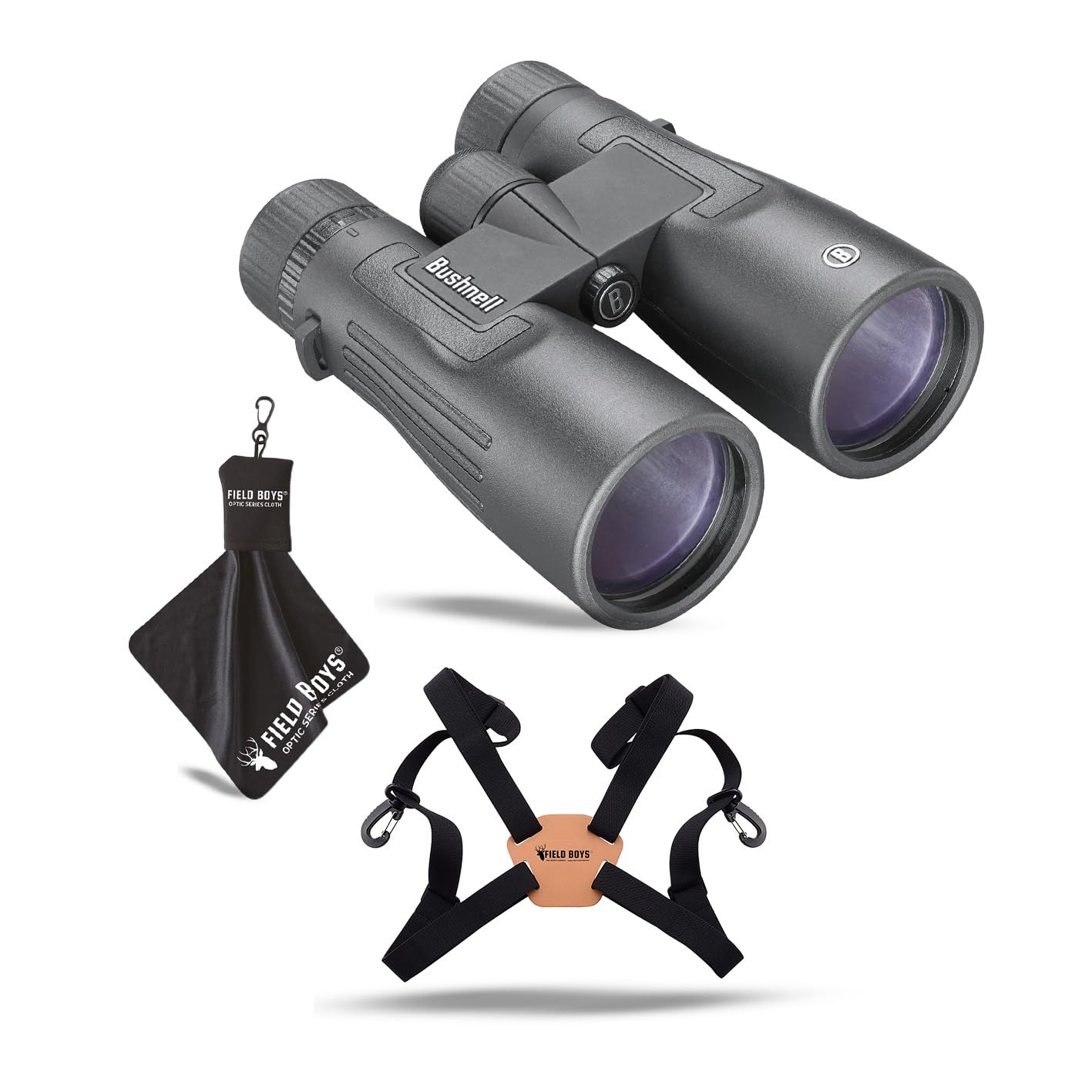Bushnell Legend 10X50 Binoculars Waterproof Fully Multi Coated Roof Prism With Binoculars Harness And Microfiber Cleaning Cloth