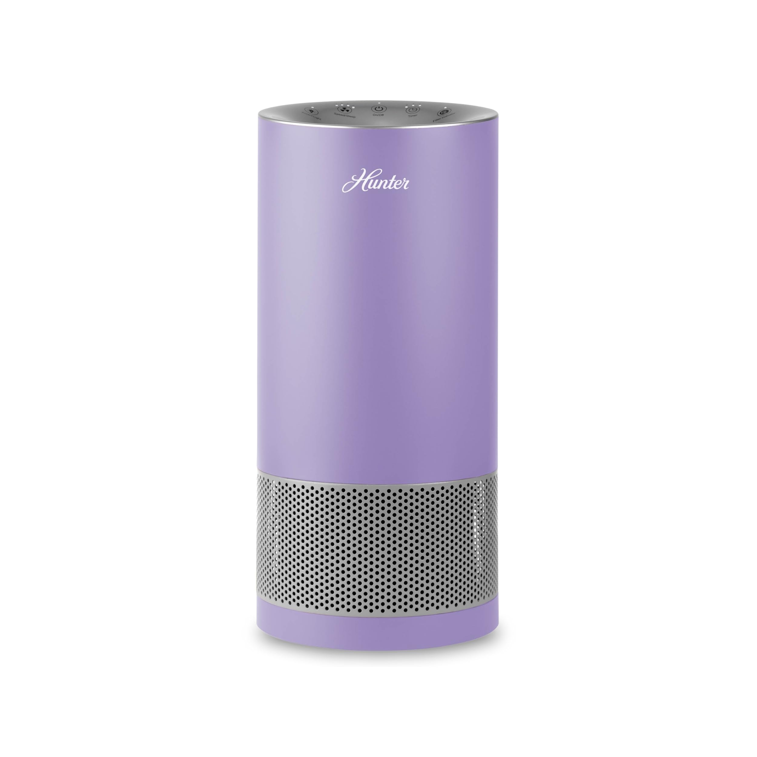 Hunter HP400 Round Air Purifiers for Home, True HEPA Air Purifier Tower for Pets, Odors, Allergens, Smoke, Dust, VOCs. HEPA Air
