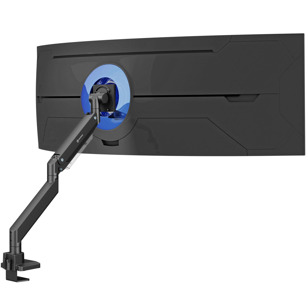 Onkron Heavy Duty Monitor Arm For 17 57 Inch Screens, Single Monitor Arm Desk Mount Up To 59.4 Lbs   Gas Spring Monitor Arm For 