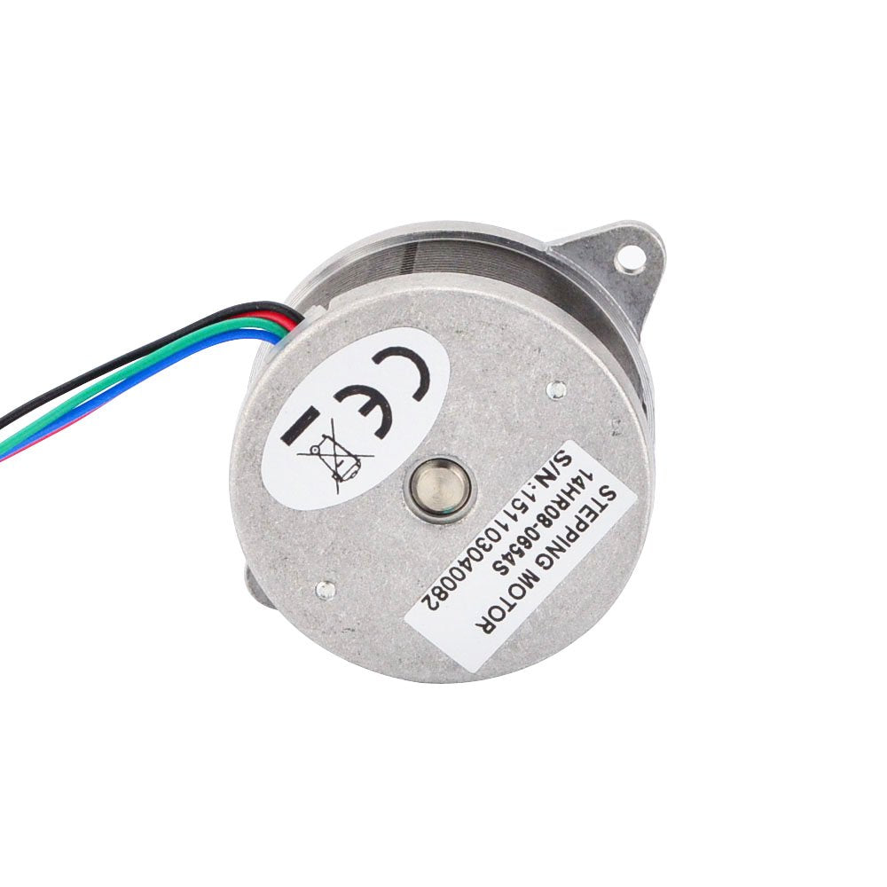 Stepperonline 0.9Deg Round Nema 14 Stepper Motor Bipolar 0.65A 8Ncm (11.33Oz.In) F36X19.5Mm 4-Wires