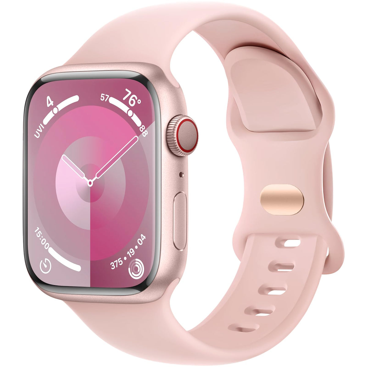 Daqin Sport Band Compatible With Apple Watch Bands For Women Iwatch Band 40Mm 41Mm 38Mm 42Mm 44Mm 45Mm 46Mm 49Mm, Soft Silicone