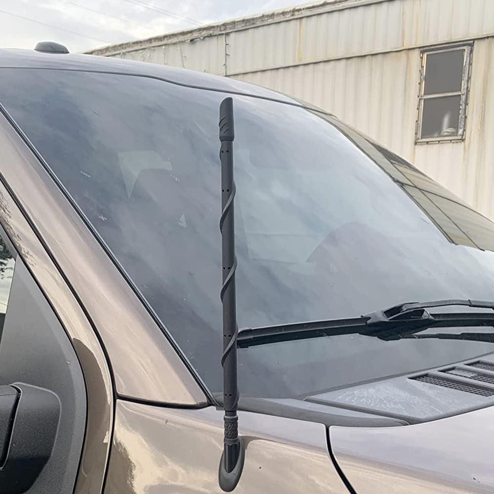 Vofono 13 Inch Antenna For Ford F150 2009 2024 Ford 250 F350 2017 2024, New Spiral Flex Rubber Truck Antenna Replacement, Ford F150 F250 F350 Accessories