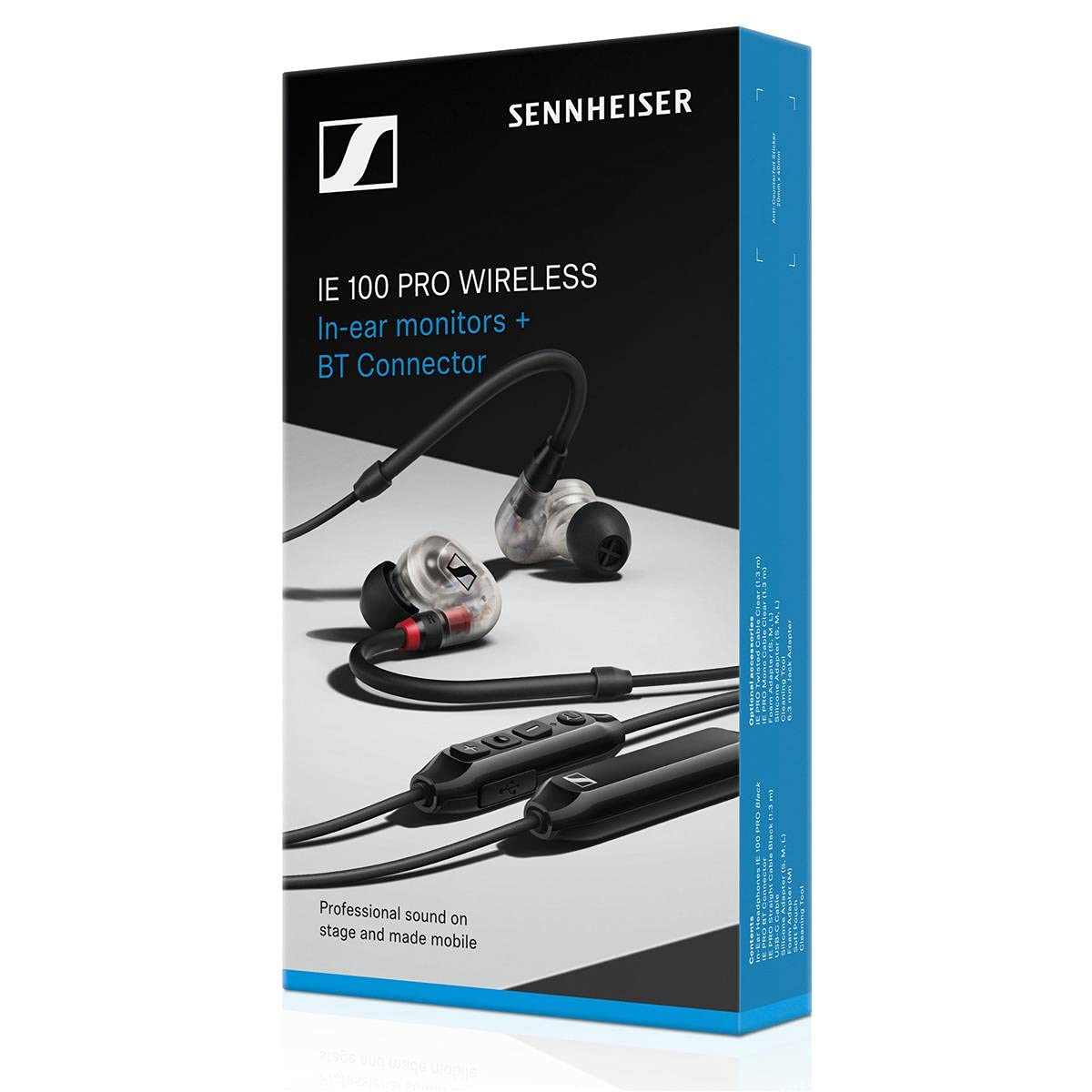 Sennheiser In- Ear Audio Monitor, Clear, Wireless (509172)