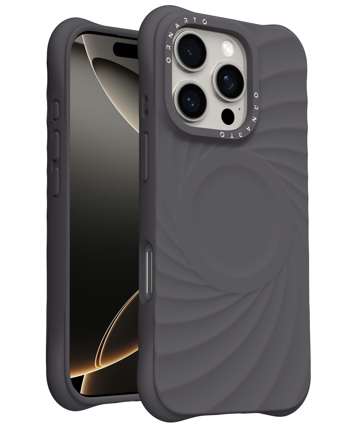 Ornarto Vortuxe For Iphone 16 Pro Max Case 6.9'' | 2X Mil Std Drop Protection | Compatible With Magsafe | Sleek Aesthetic Liquid