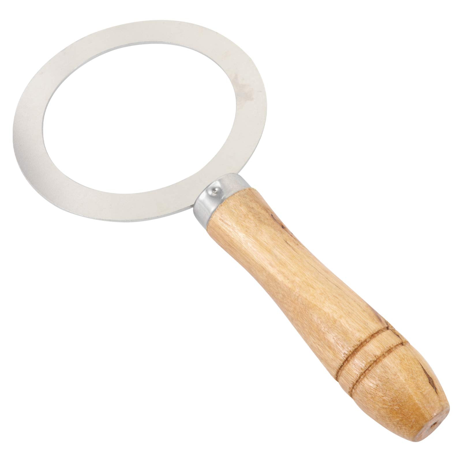 Yardwe Baking Cup Ring Stainless Steel Milk Coffee Cup Rim Milk Tea Cup Gasket Culinary Protective Cover With Wood Handle For Te