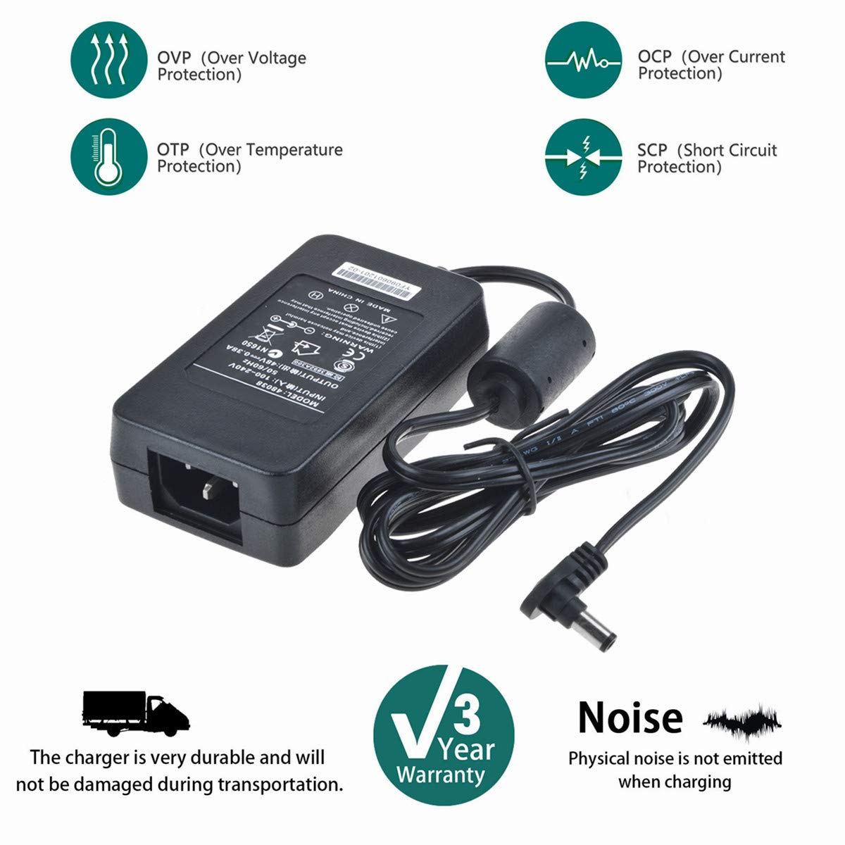 Sllea 48V 0.38A Ac Adapter Power Supply For Cisco Voip Phone Power Supply Cp-7900 Cp-7940G 7941 7942 7945 7960 7960G 7962 7965 7