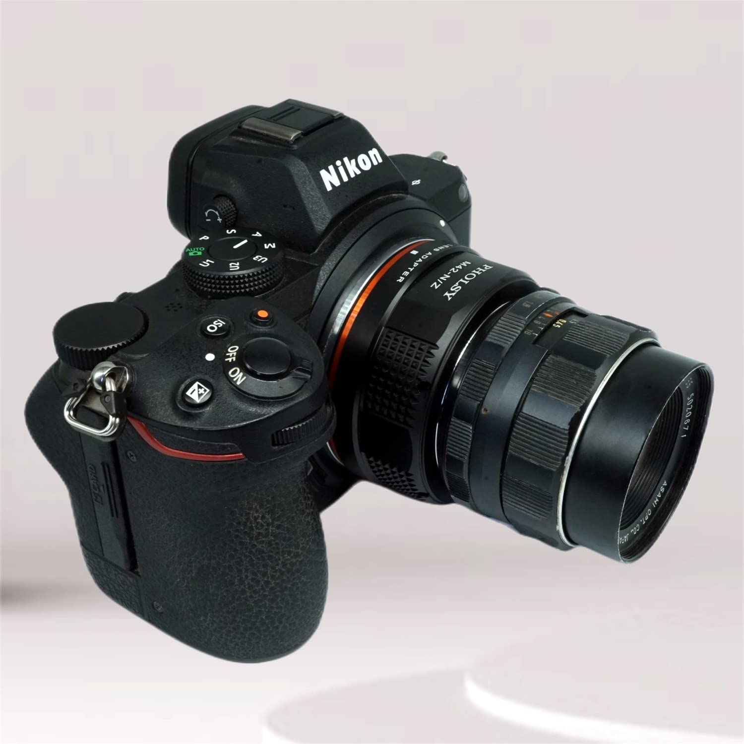 Pholsy M42 To Z Mount Adapter Compatible With M42 42Mm Screw Mount Lens To Nikon Z Mount Camera Body Compatible With Nikon Z Fc,